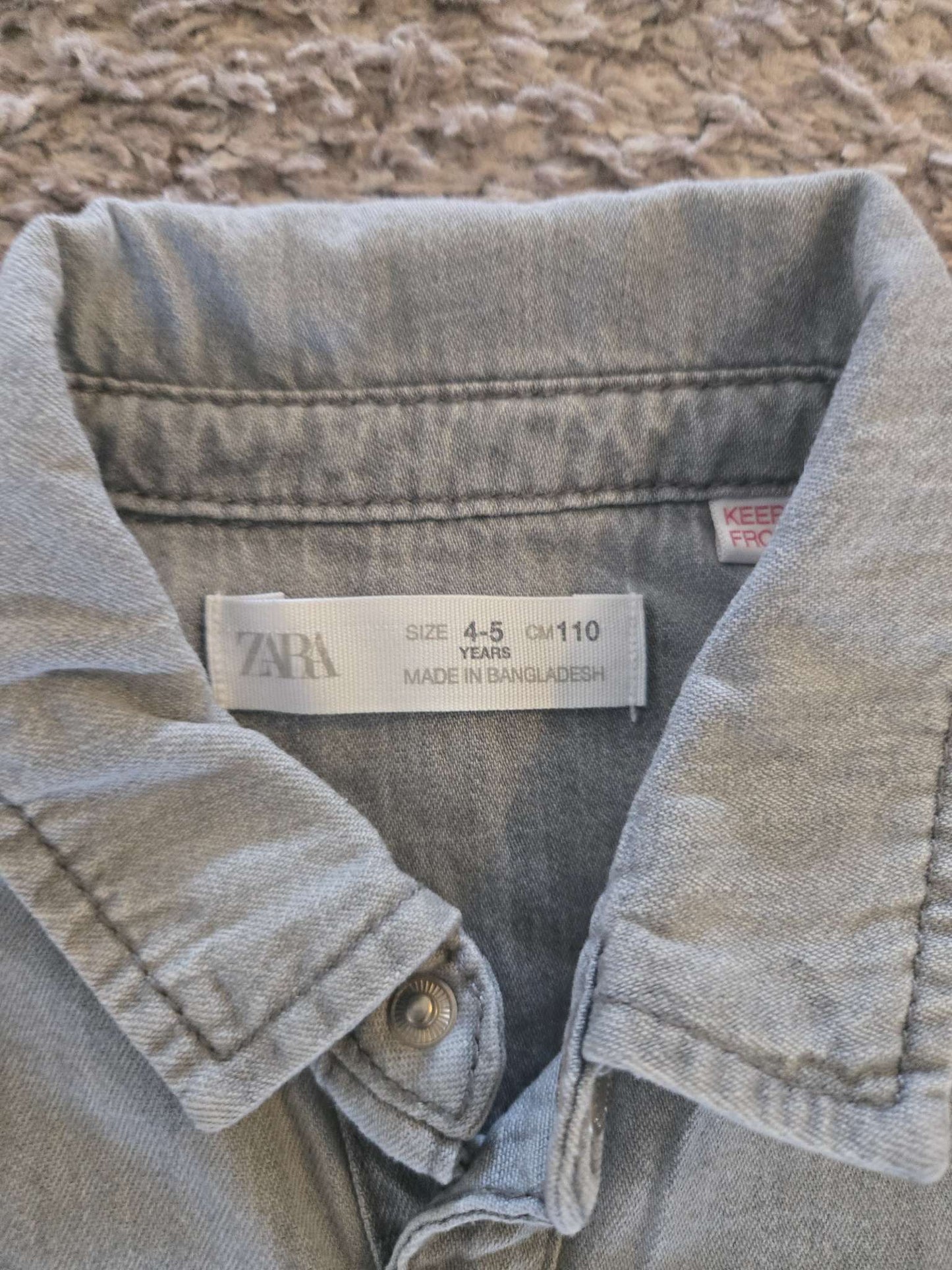 4 Long Sleeves H&M GAP Zara ( 1 Sweater, 1 Button Up and 2 Long Sleeves), Kids 4/4T
