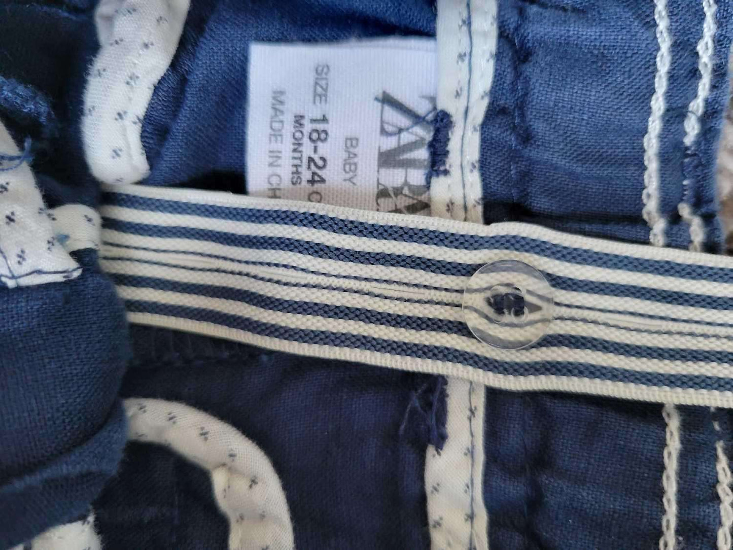 Zara shorts with suspenders 18-24 months, Kids 24 Month (18-24M)