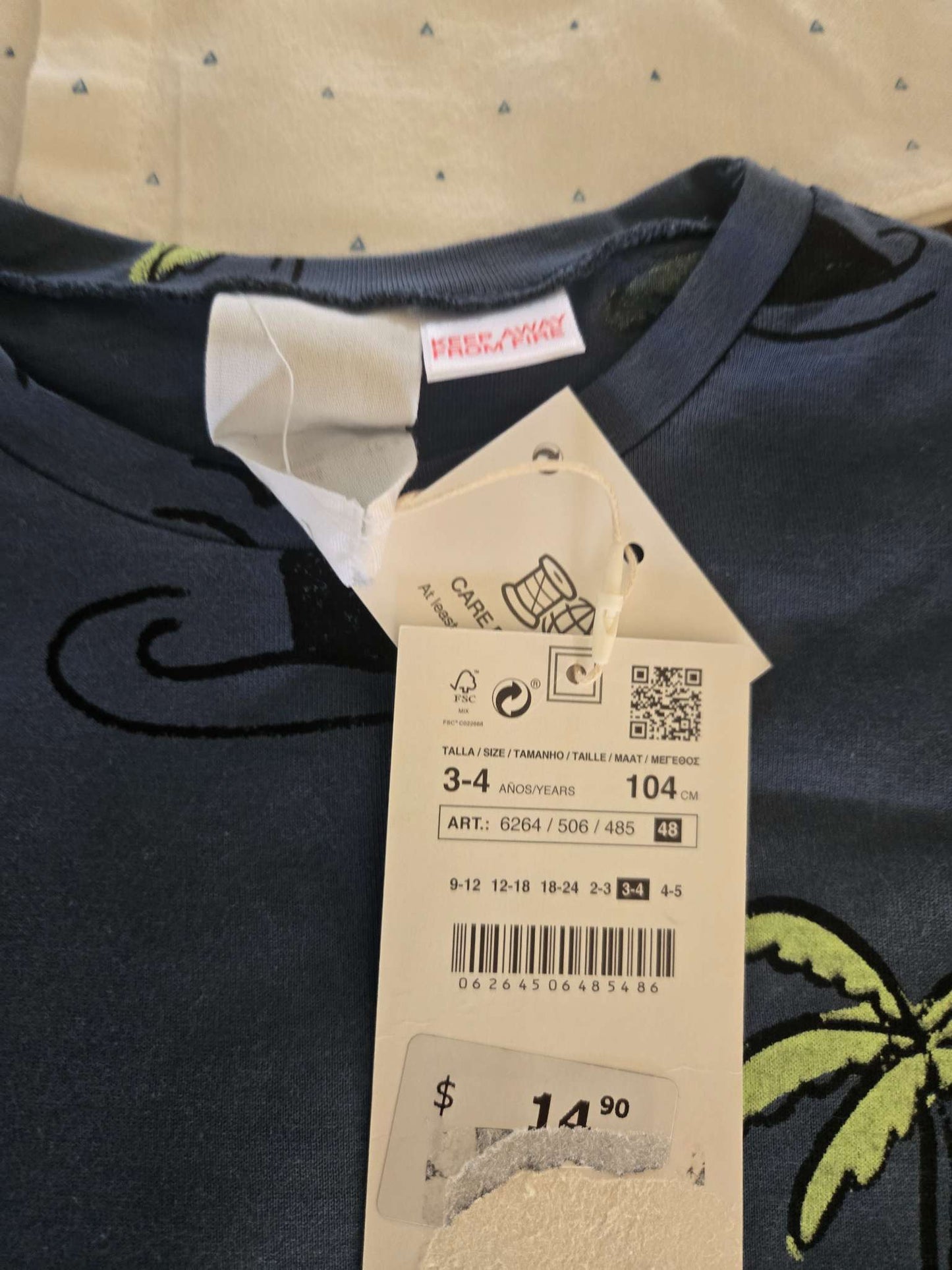 4 Brand New Shirts from Zara 3-4T (Retails$67.60), Kids 3T