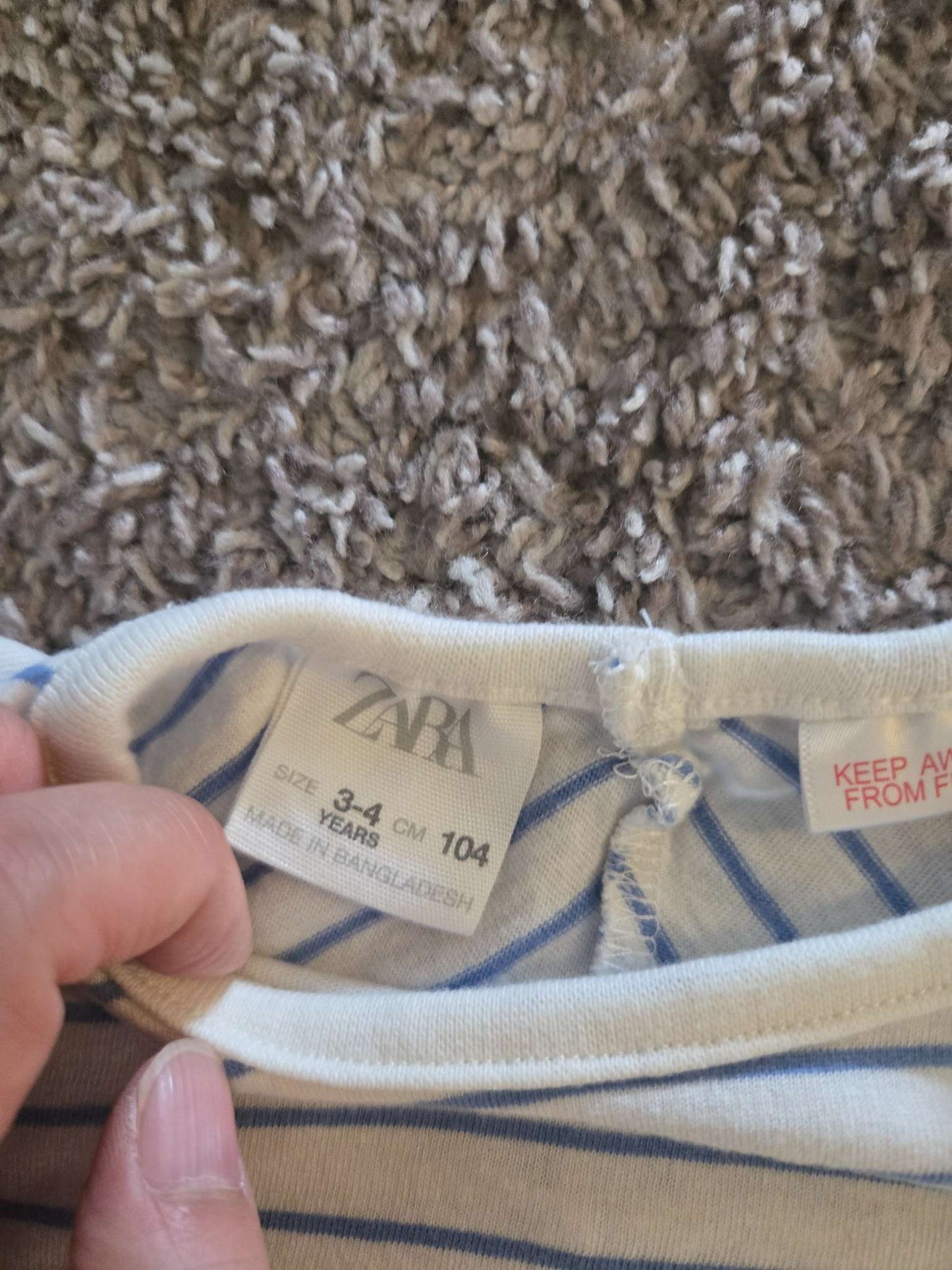 3 Shirts from Zara 3-4T, Kids 3T