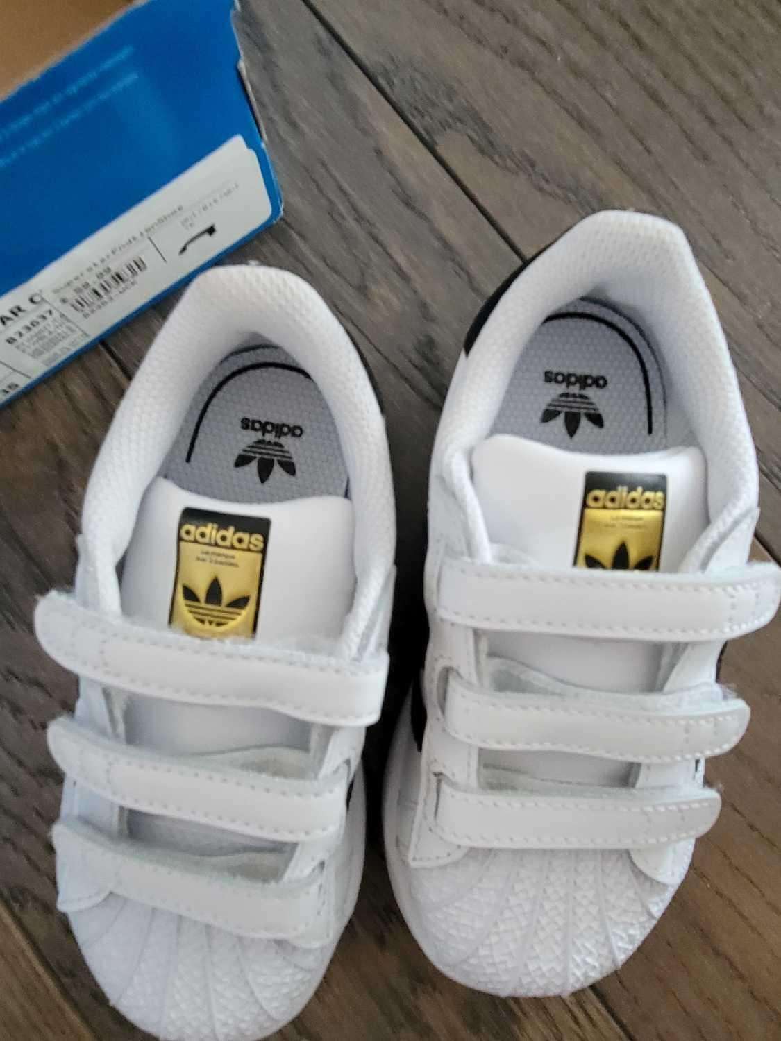 Adidas Toddler size 7K (Retails at West Coast kids for $59 , Shoes 7 (Walkers:12-24 mth)
