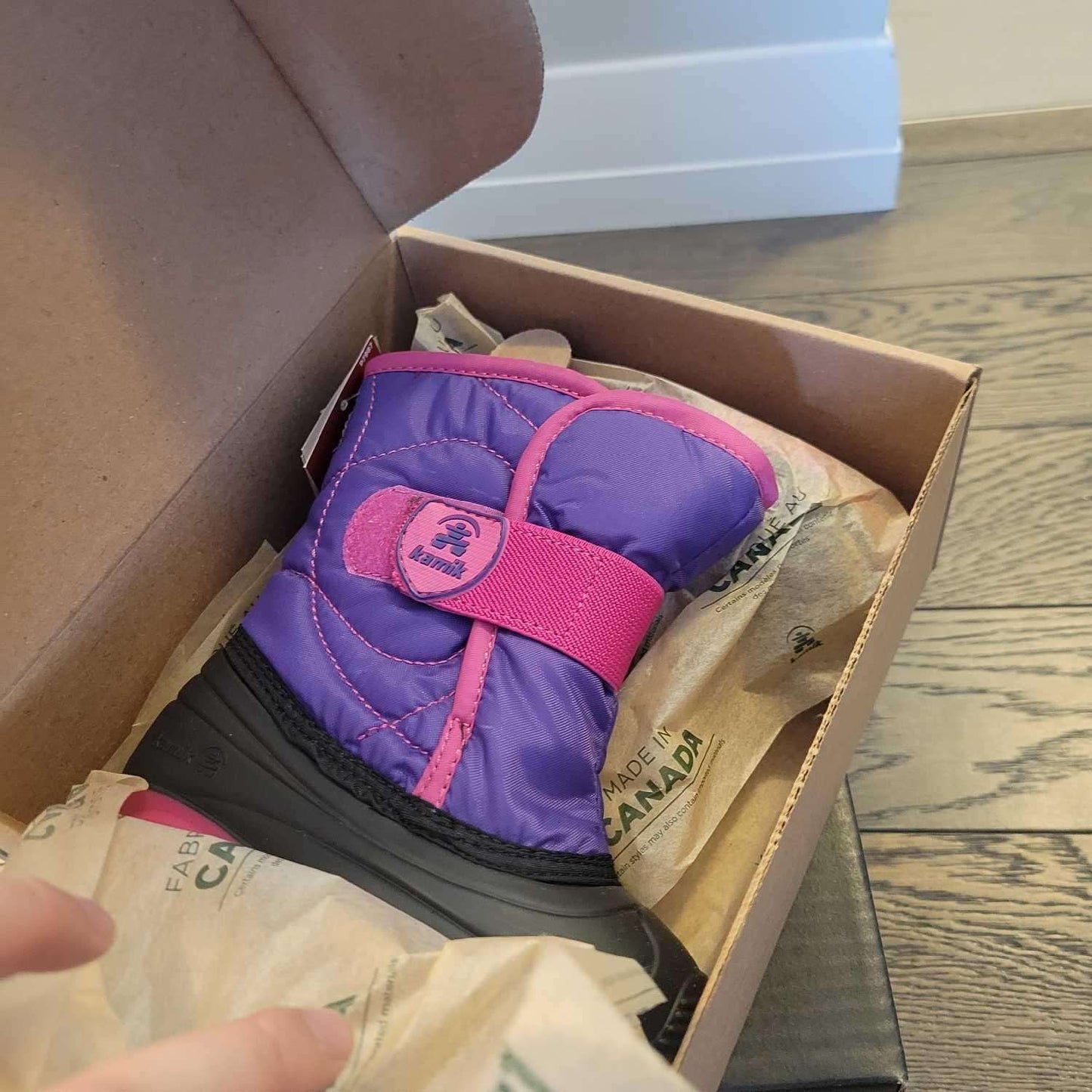 Kamik Toddler Winter Boots Size 7, Shoes 7 (Walkers:12-24 mth)