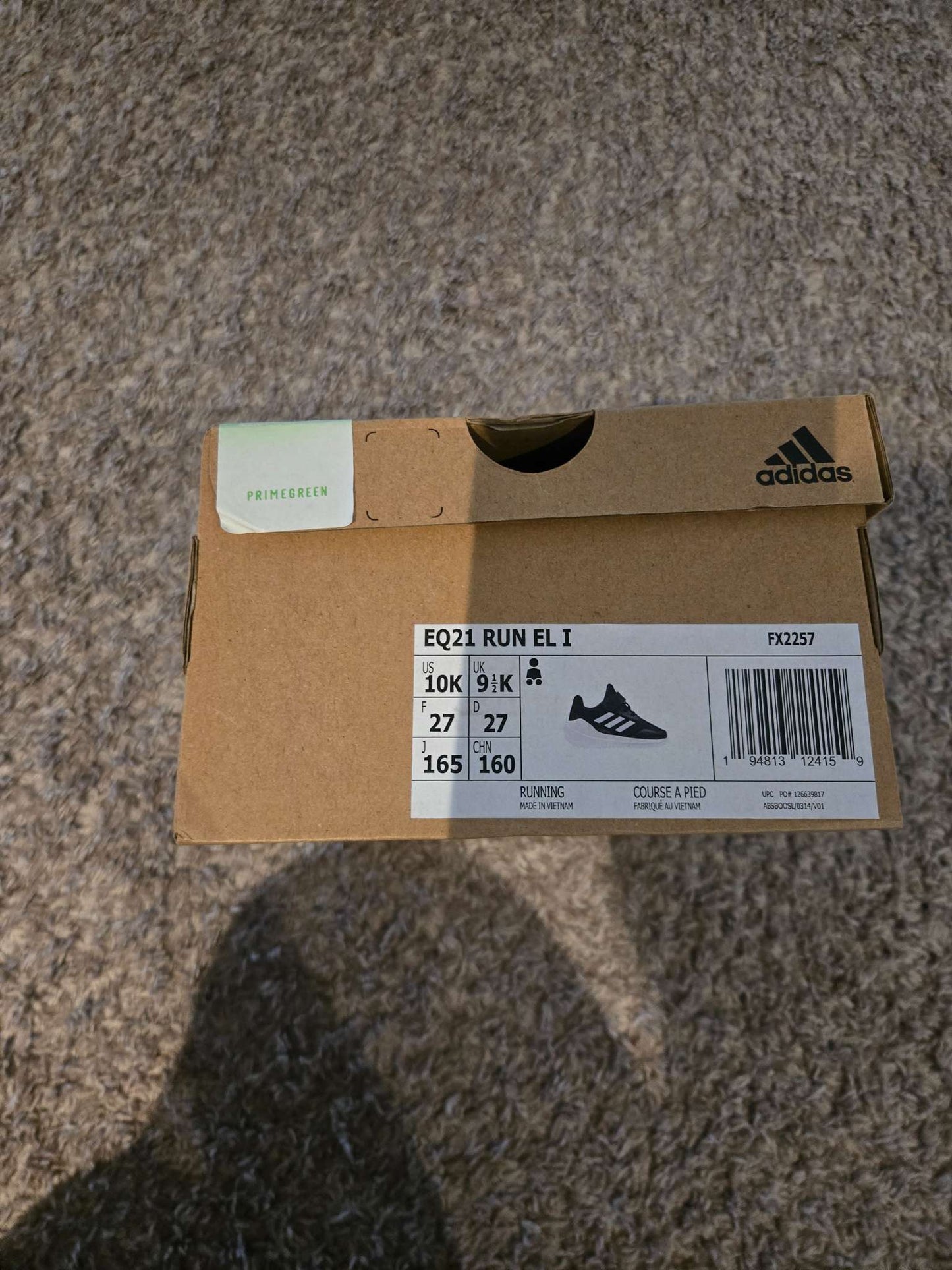 Adidas 10K Black Sneakers , Shoes 10 (Toddler:2-4yr)