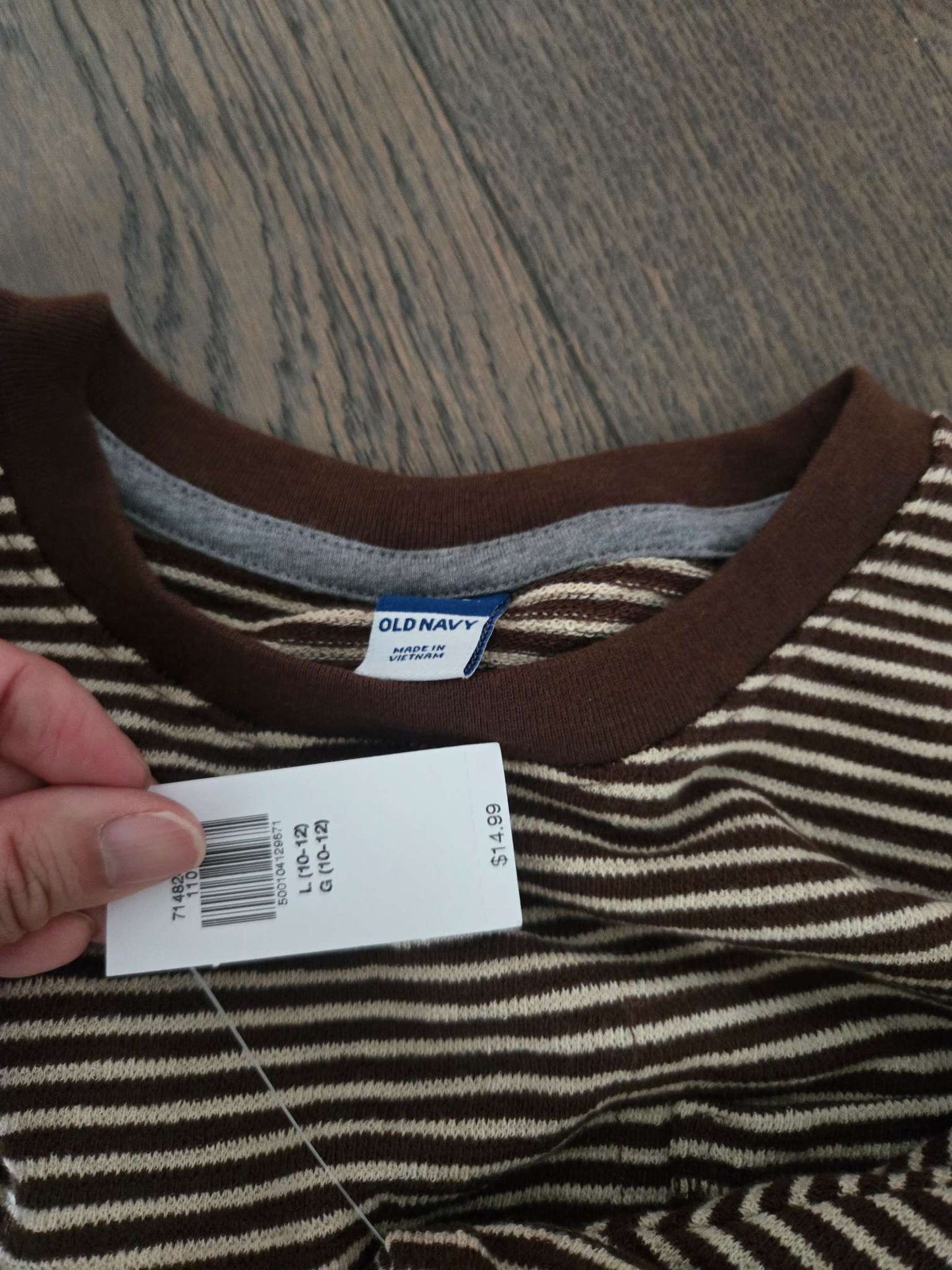 Old Navy Soft Knitted T Shirt Retails $14.99, Kids 10