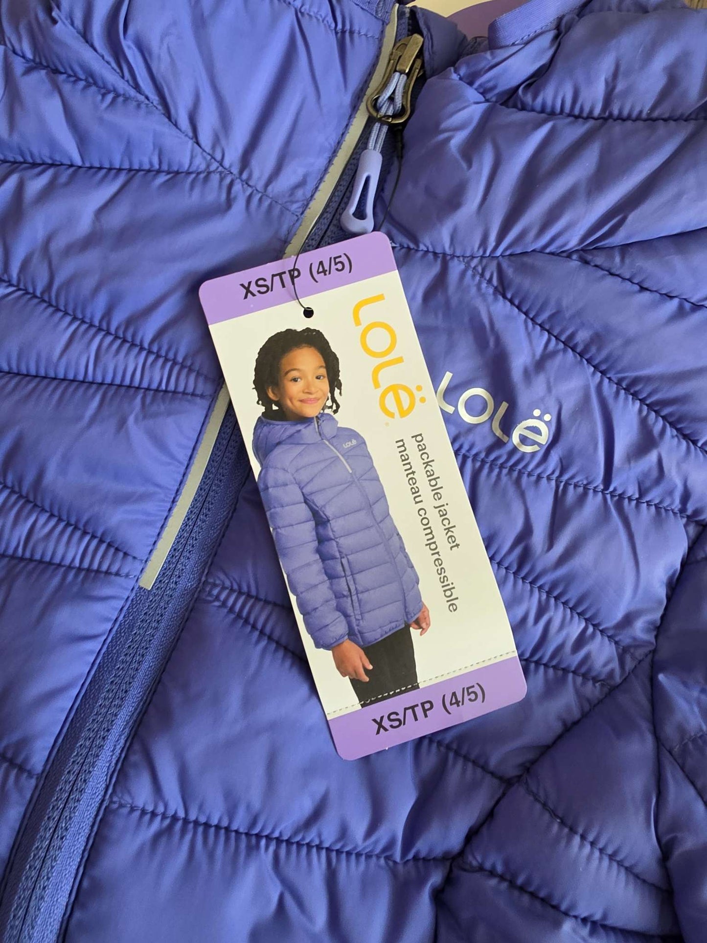 Brand New Lolë Kids Jacket – Water-Repellent Outerwear 4-5T XS, Kids 4/4T