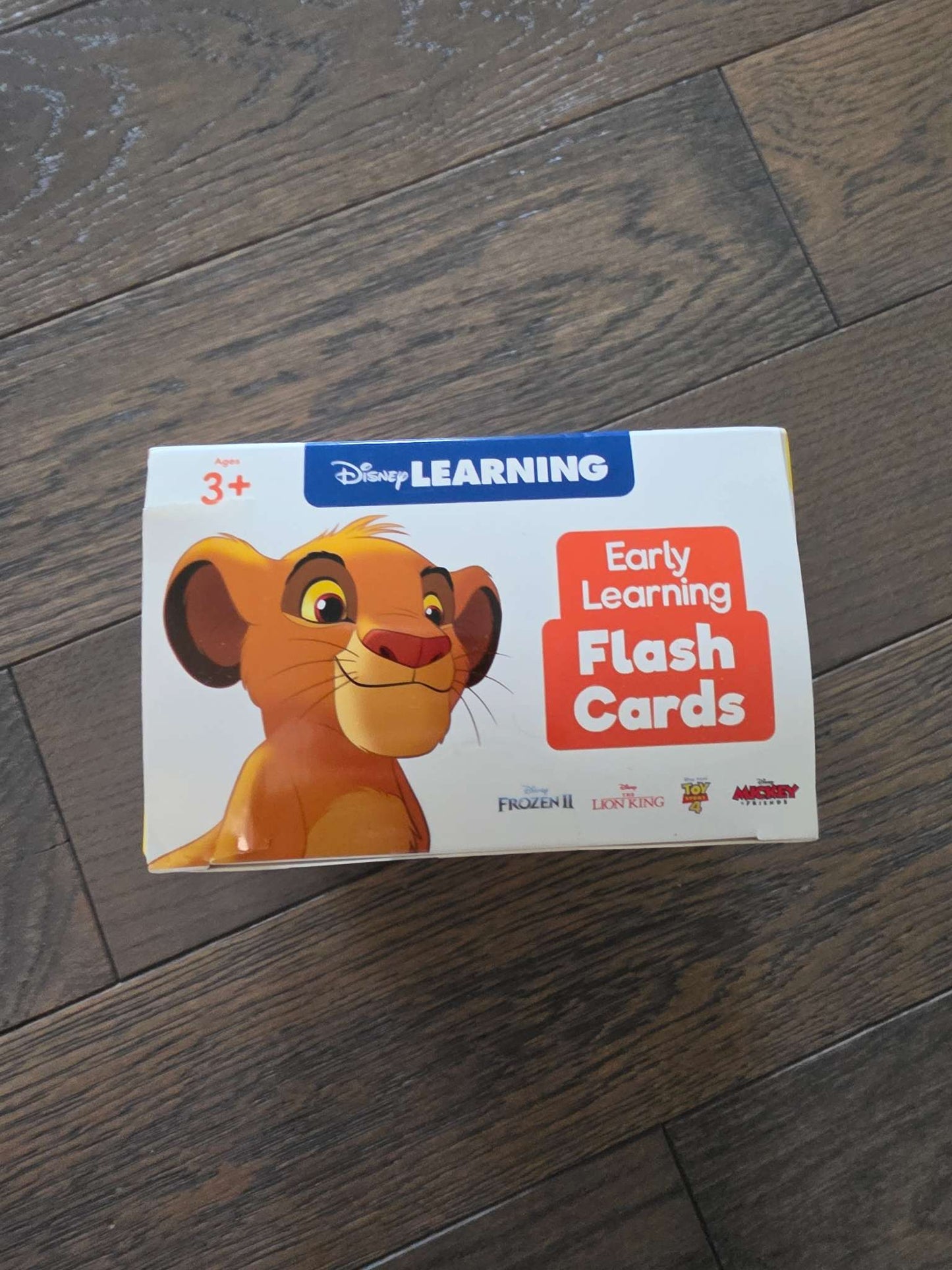 Early Learning Flash Cards (Disney Learning)- New
