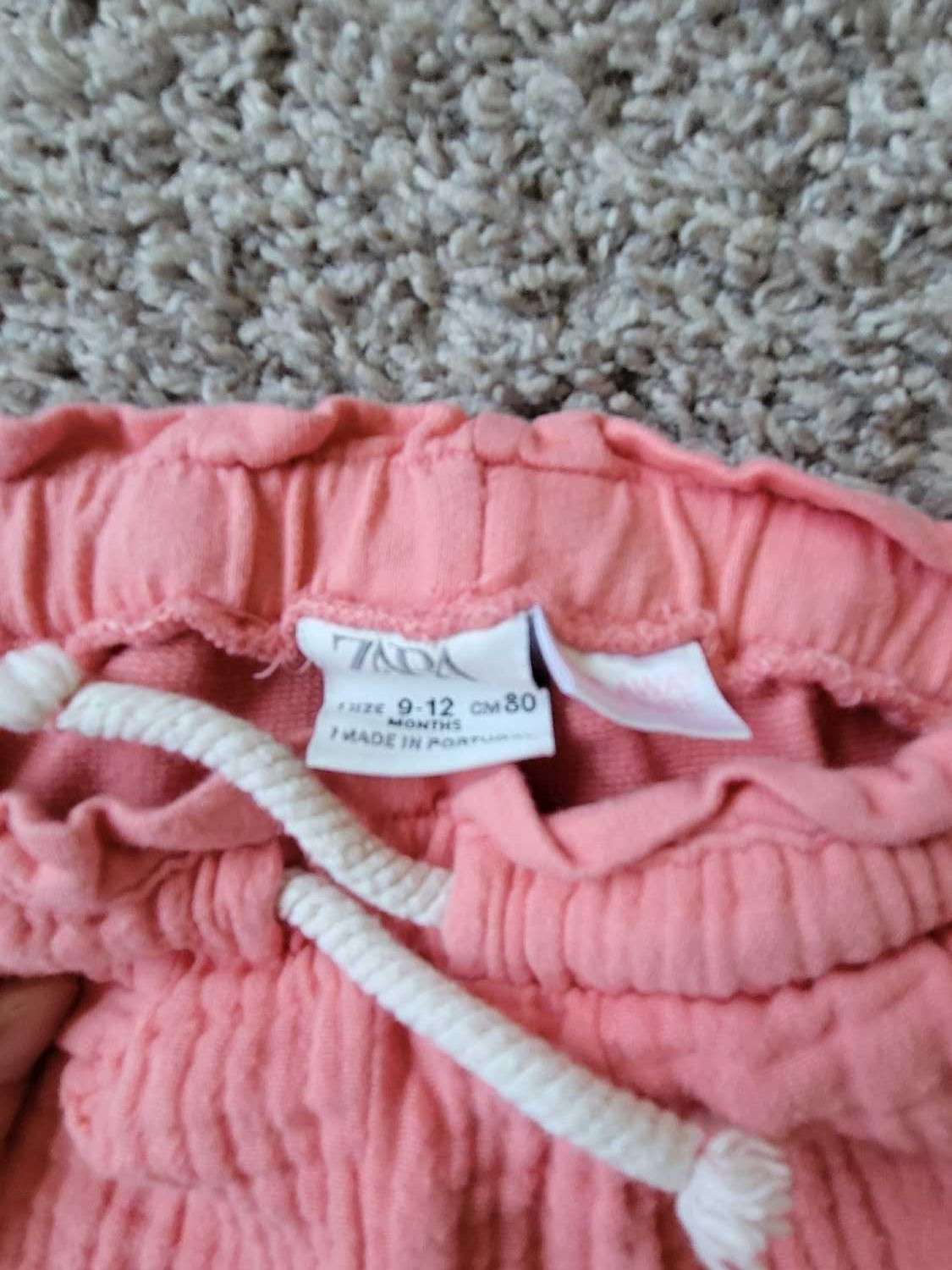 2 Pcs Outfit - New H&M Top and EUC Zara Pants 9-12 months, Kids 12 Month (9-12M)