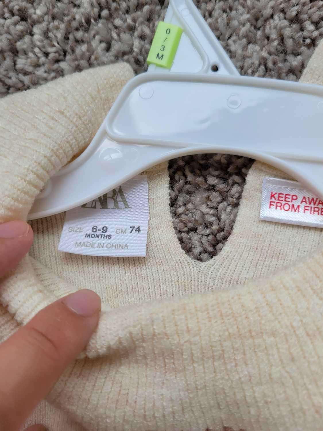 2 Dresses 6-12 months (EUC Zara and Brand New George), Kids 9 Month (6-9M)