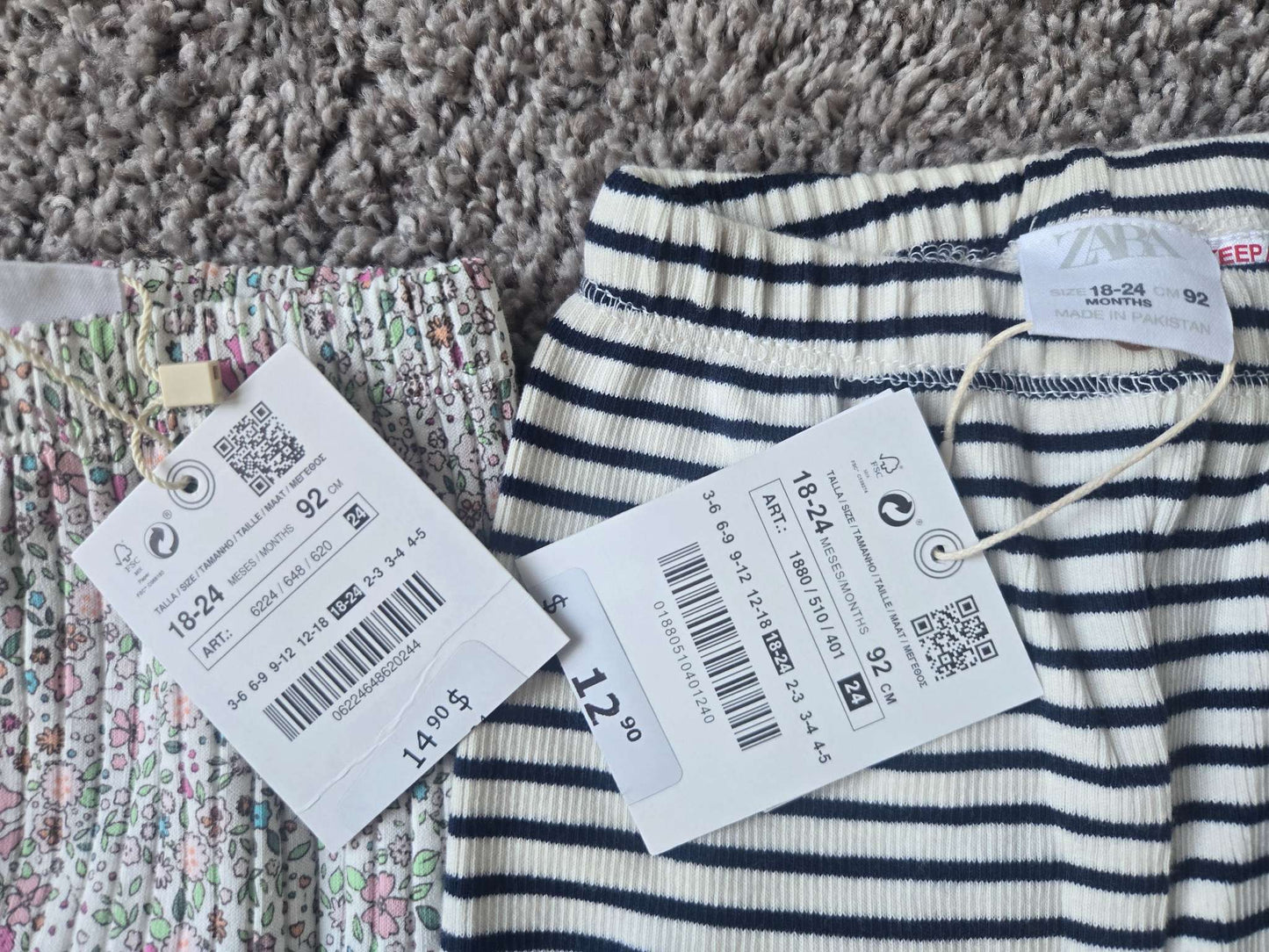 3 Pants for 18-24 months - (Retail for $33.80), Kids 24 Month (18-24M)