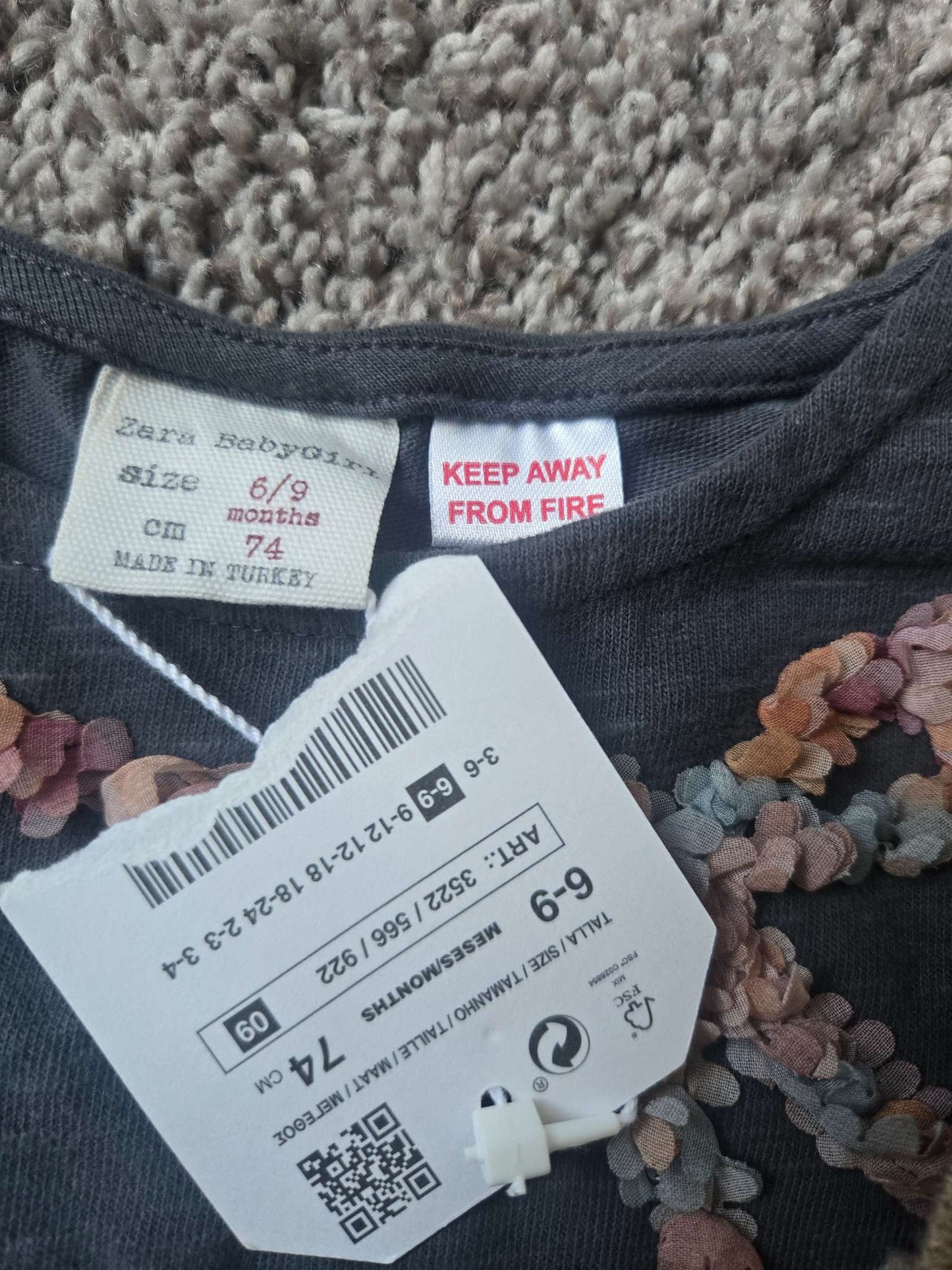 Brand New Outfit (H&M and Zara) 6-9months, Kids 9 Month (6-9M)
