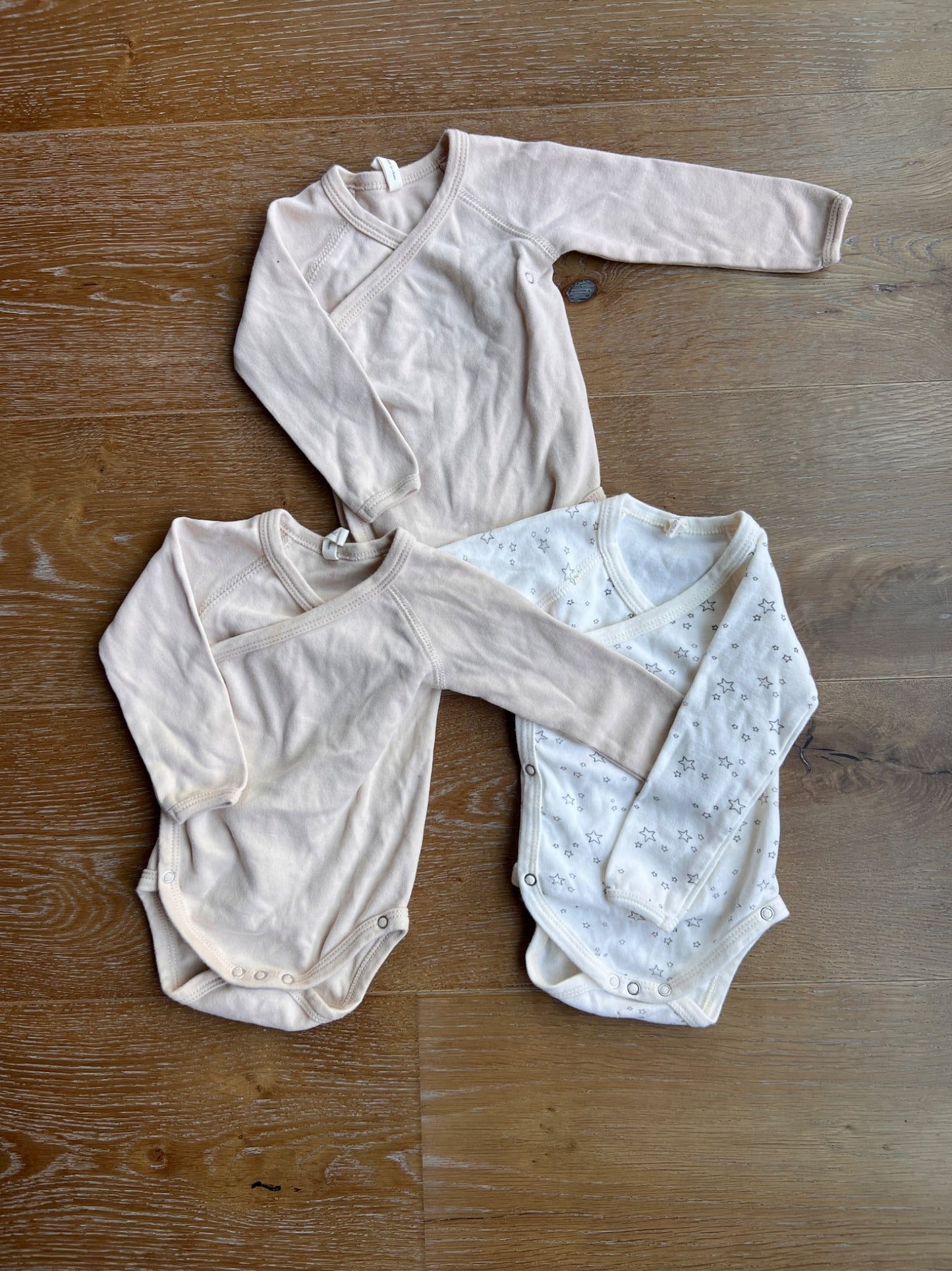 Quincy Mae Bodysuit Bundle of 3, Kids 3 Month (0-3M)