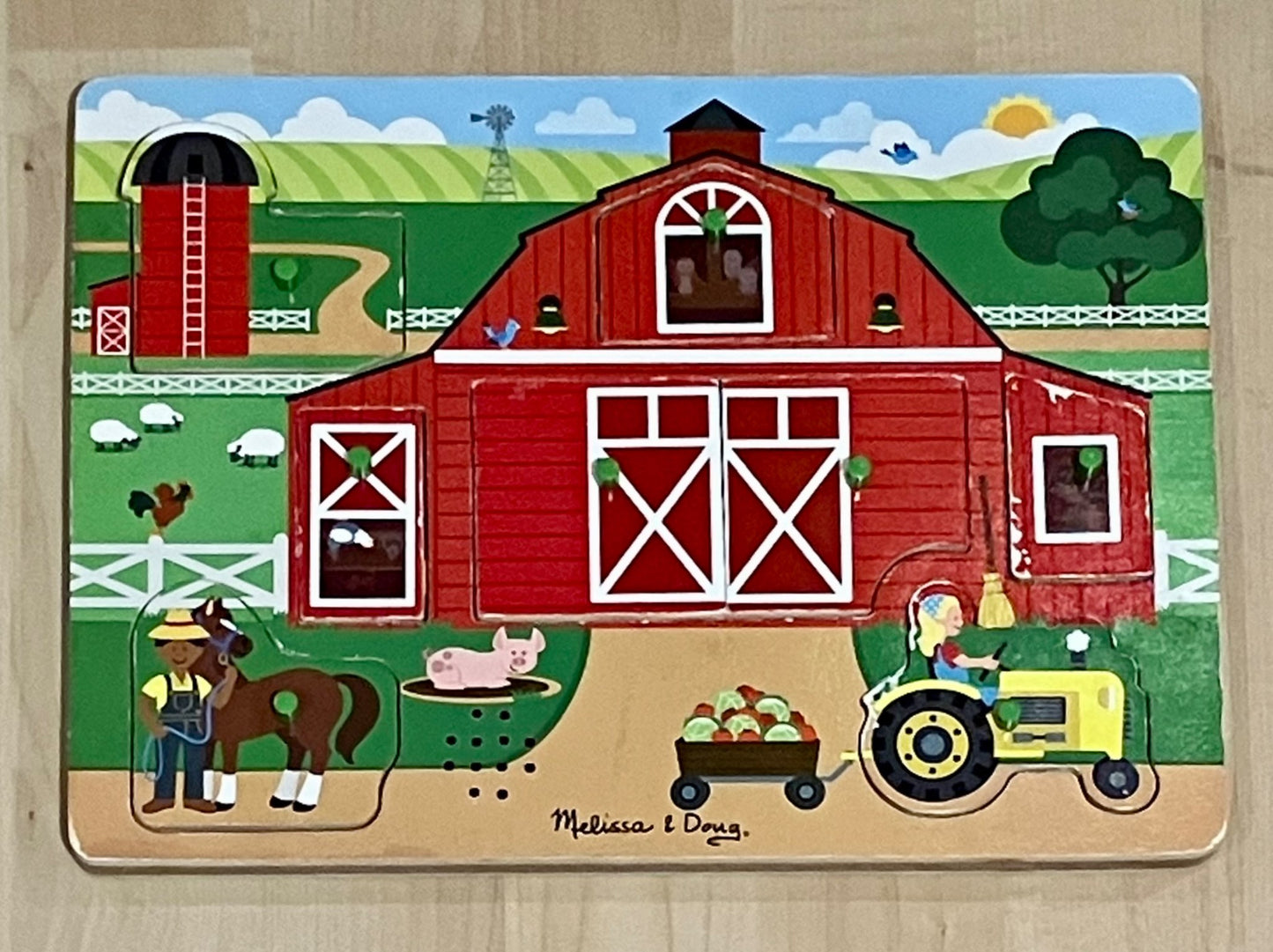 Melissa & Doug Around the Farm Sound Puzzle