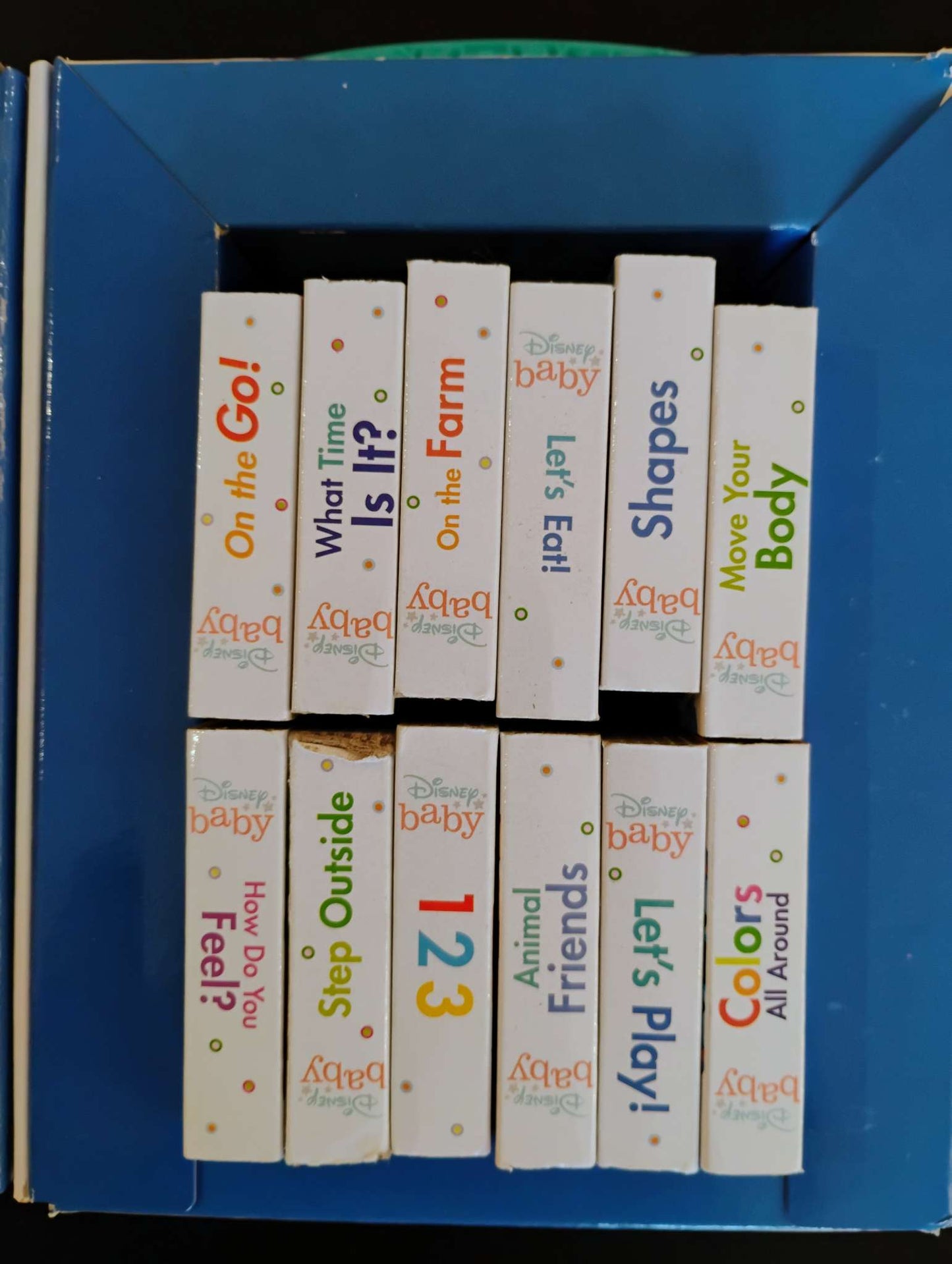 Disney Baby Board Book Block 12-Book Set