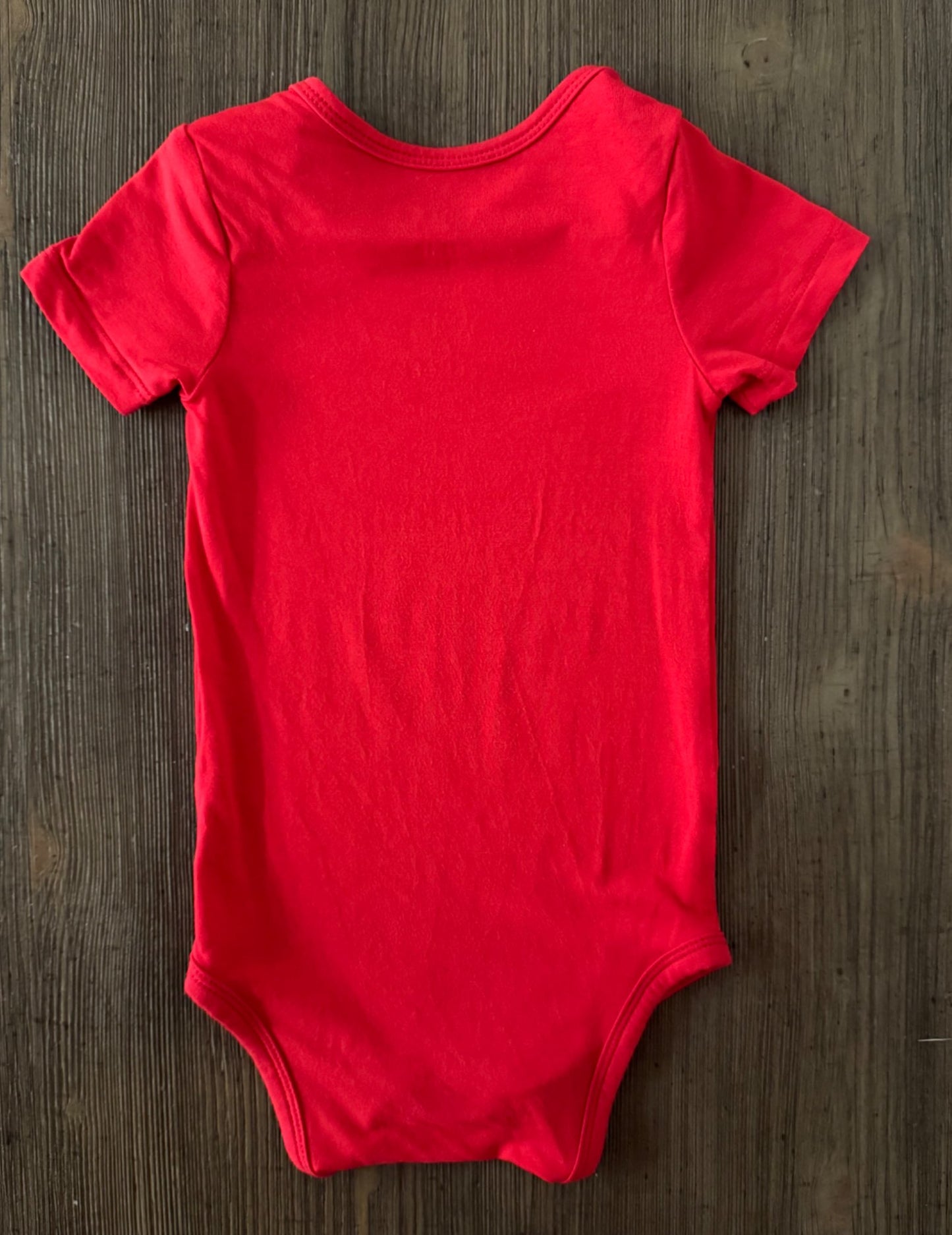 Kyte Bodysuit in Red, Retail $20 US, Kids 12 Month (9-12M)