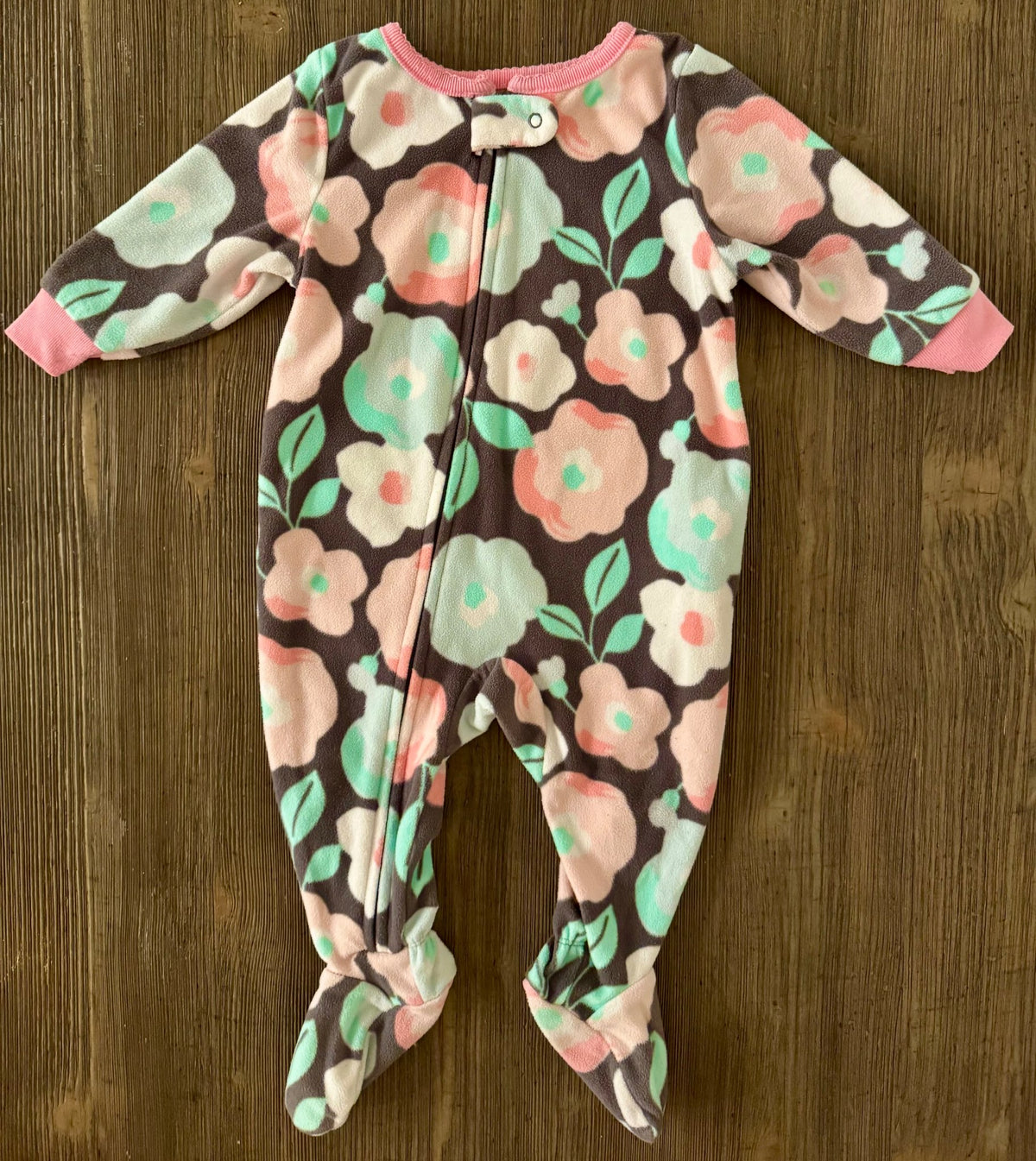 Cozy Baby Girl Sleepers, Kids 6 Month (3-6M)