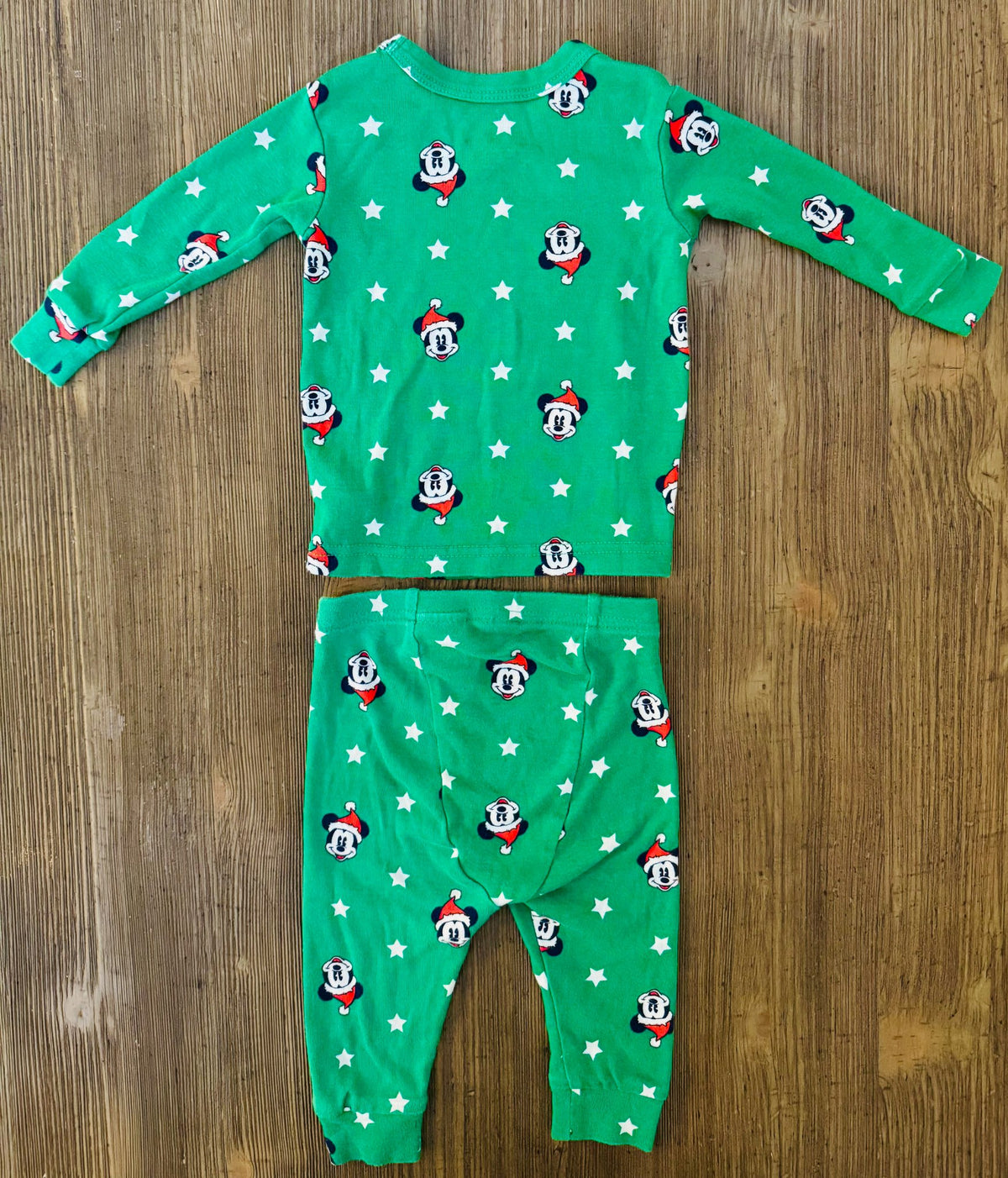 Mickey Mouse Christmas Pajamas, Kids 9 Month (6-9M)