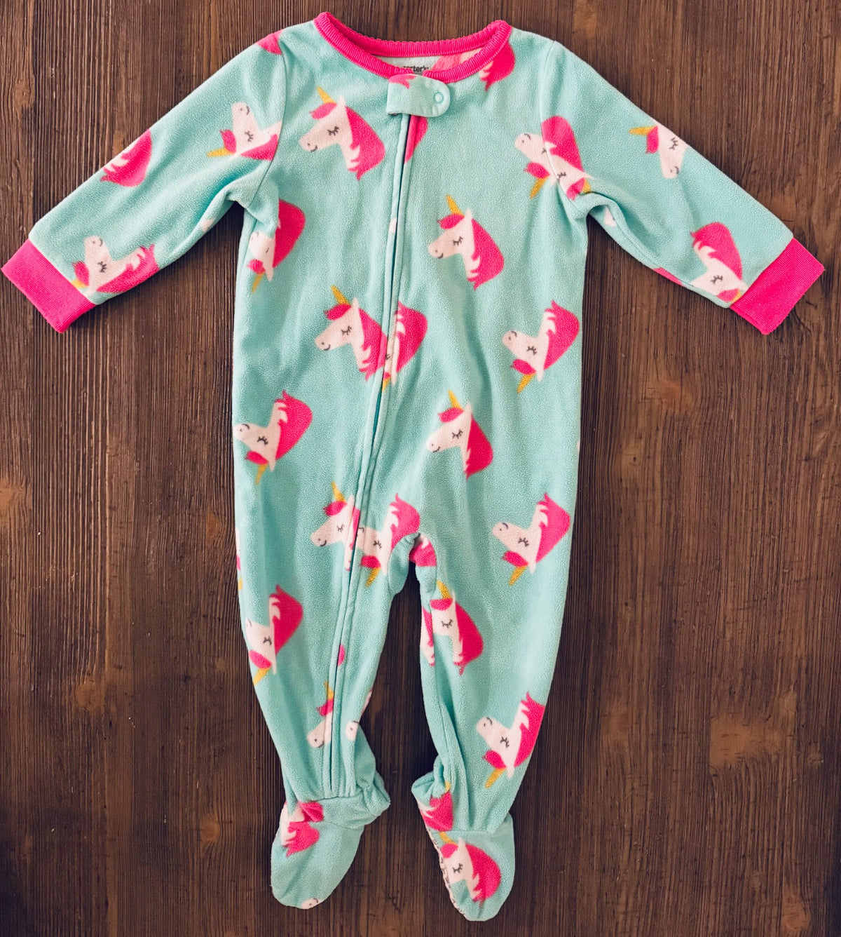 Bunny & Unicorn Baby Girl Pajama Bundle, Kids 12 Month (9-12M)