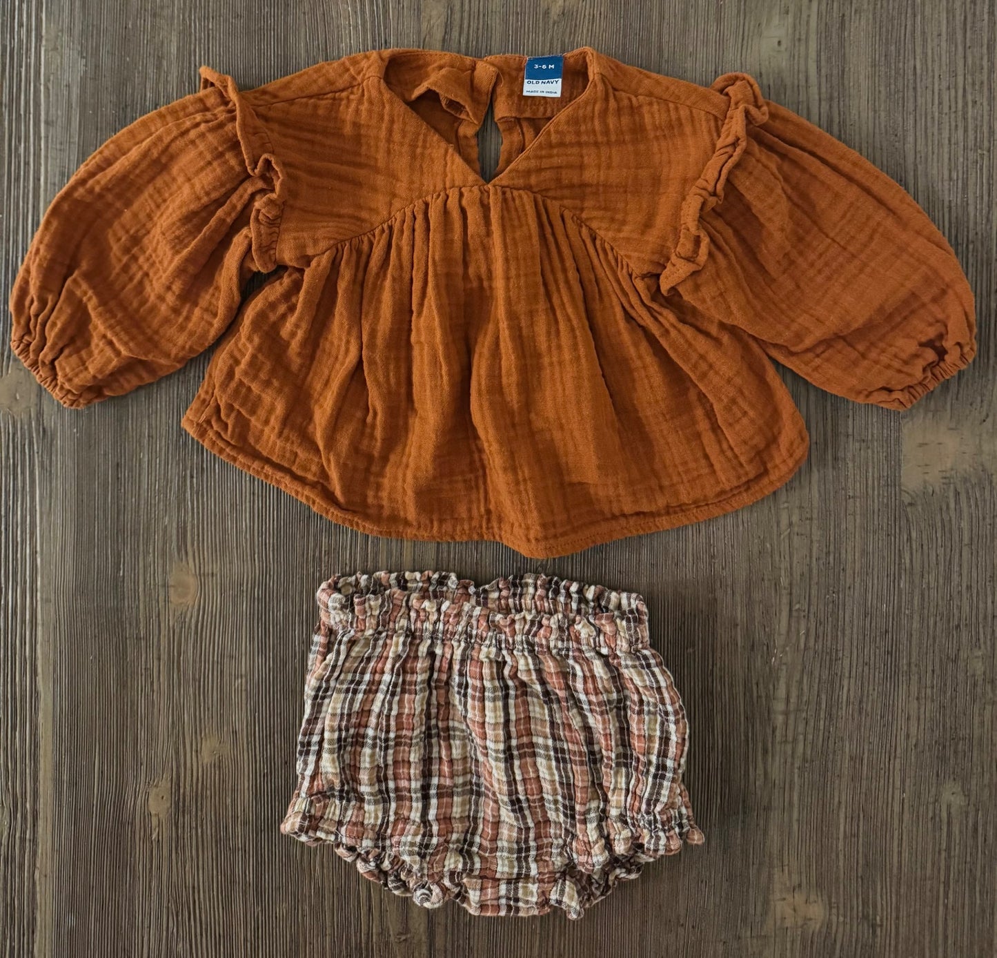 Baby Girl Autumn Outfit Bundle, Kids 6 Month (3-6M)