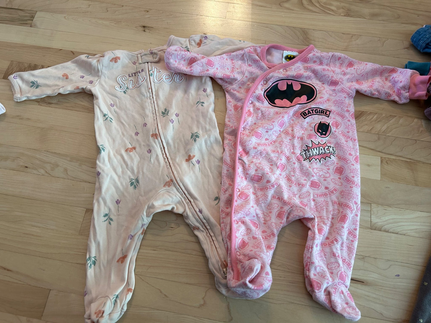 Little Sister and Batgirl Outfits, Kids 6 Month (3-6M)