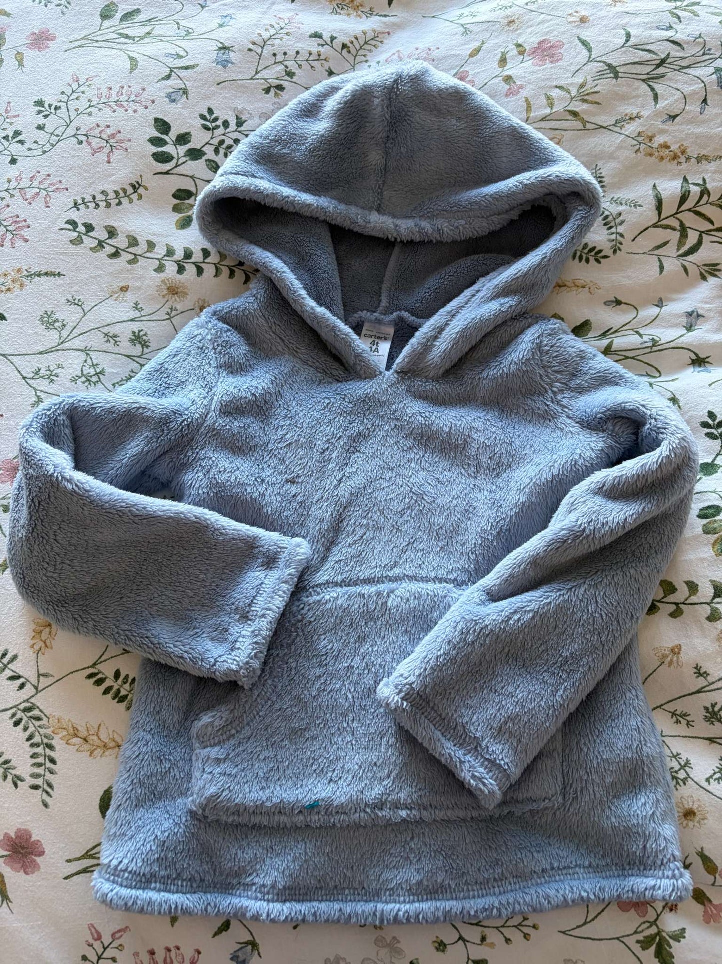 Fuzzy Hoodie, Kids 4/4T