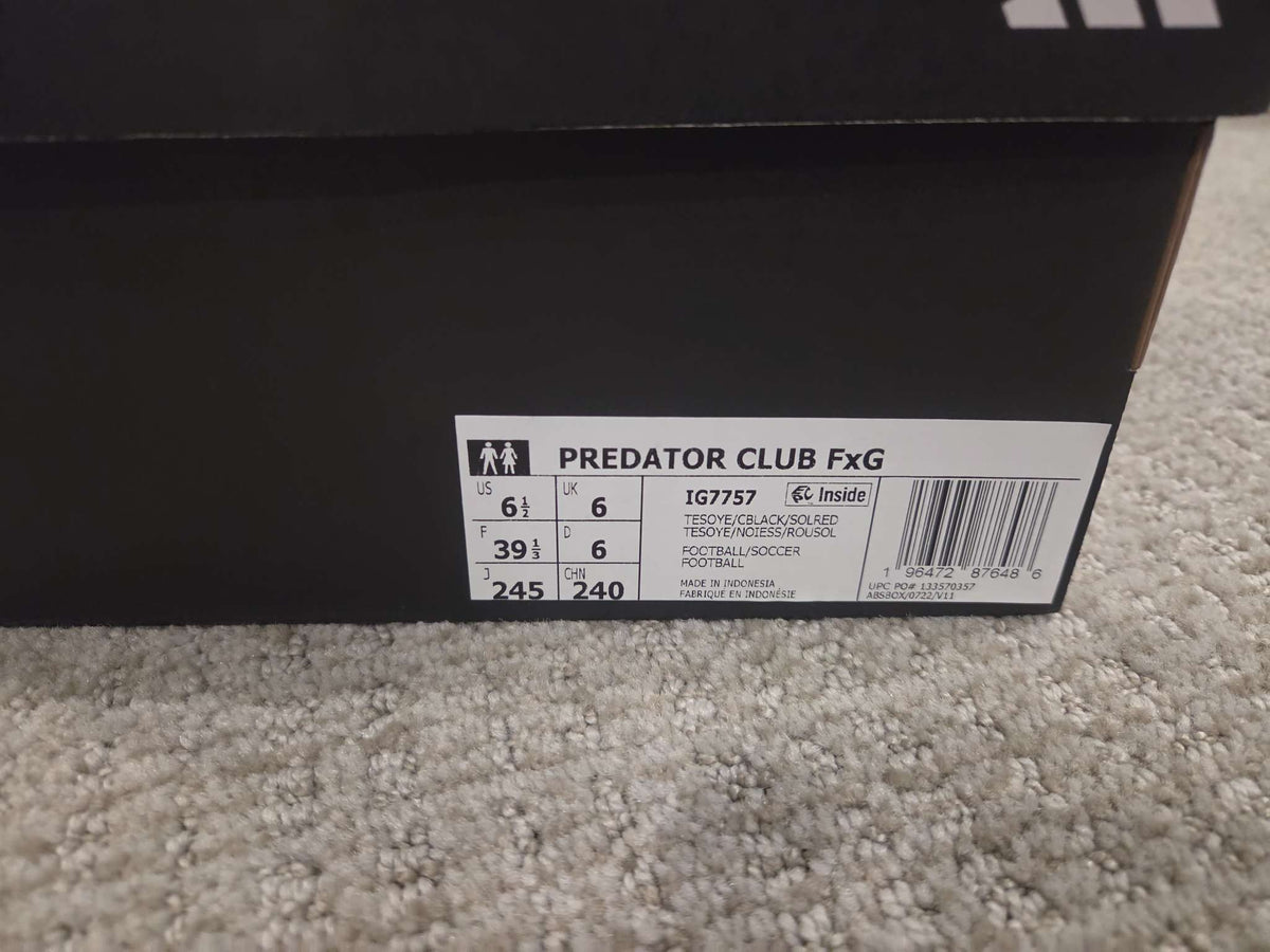 Adidas soccer cleats size 6.5, Shoes 6.5 (Big Kids:8–12yr)