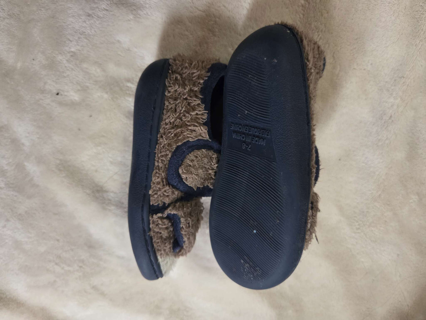 Toddler indoor/playpen anti-slip shoes Size 7-8, Shoes 7.5 (Toddler:2-4yr)