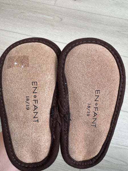 En Fant Leather Suede Boots, Shoes 2 (Baby: 0-12 mth)