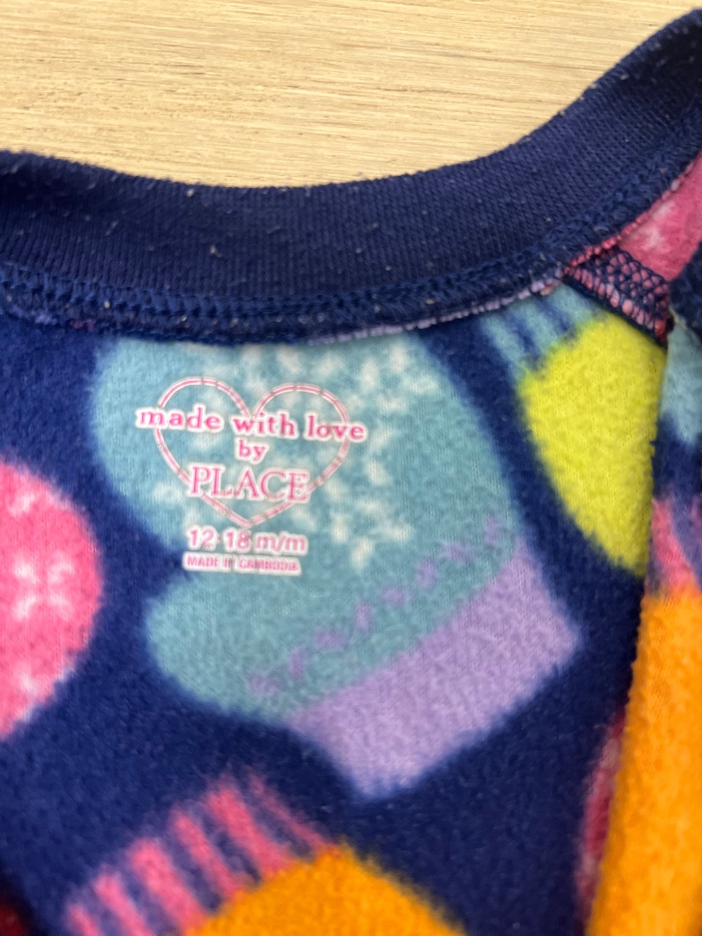 Fleece pajamas, Kids 18 Month (12-18M)