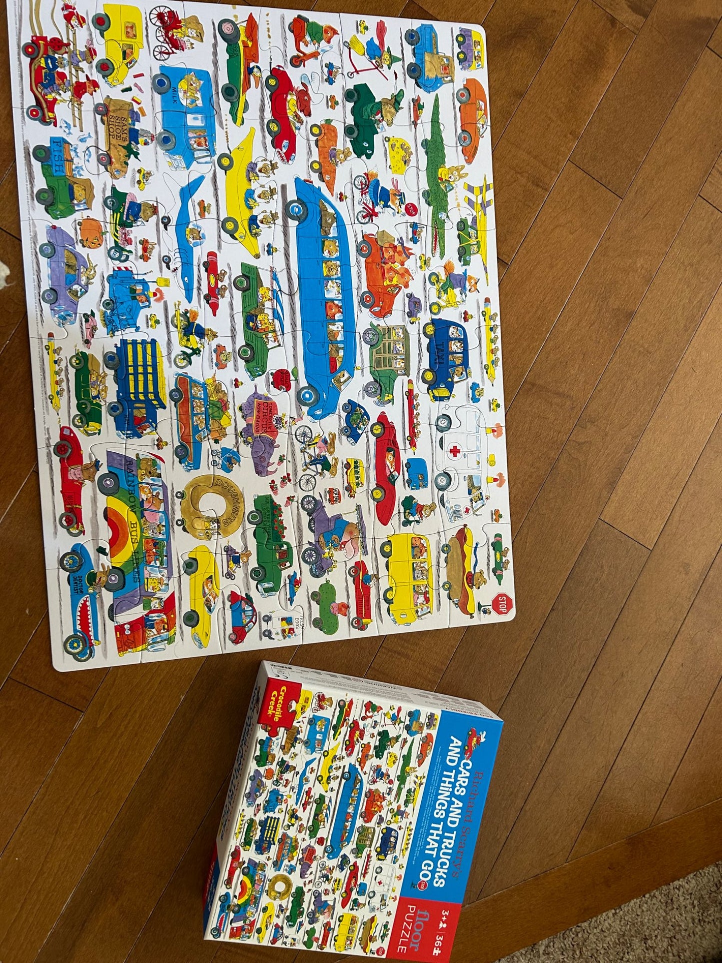 Richard Scarry’s themed puzzle