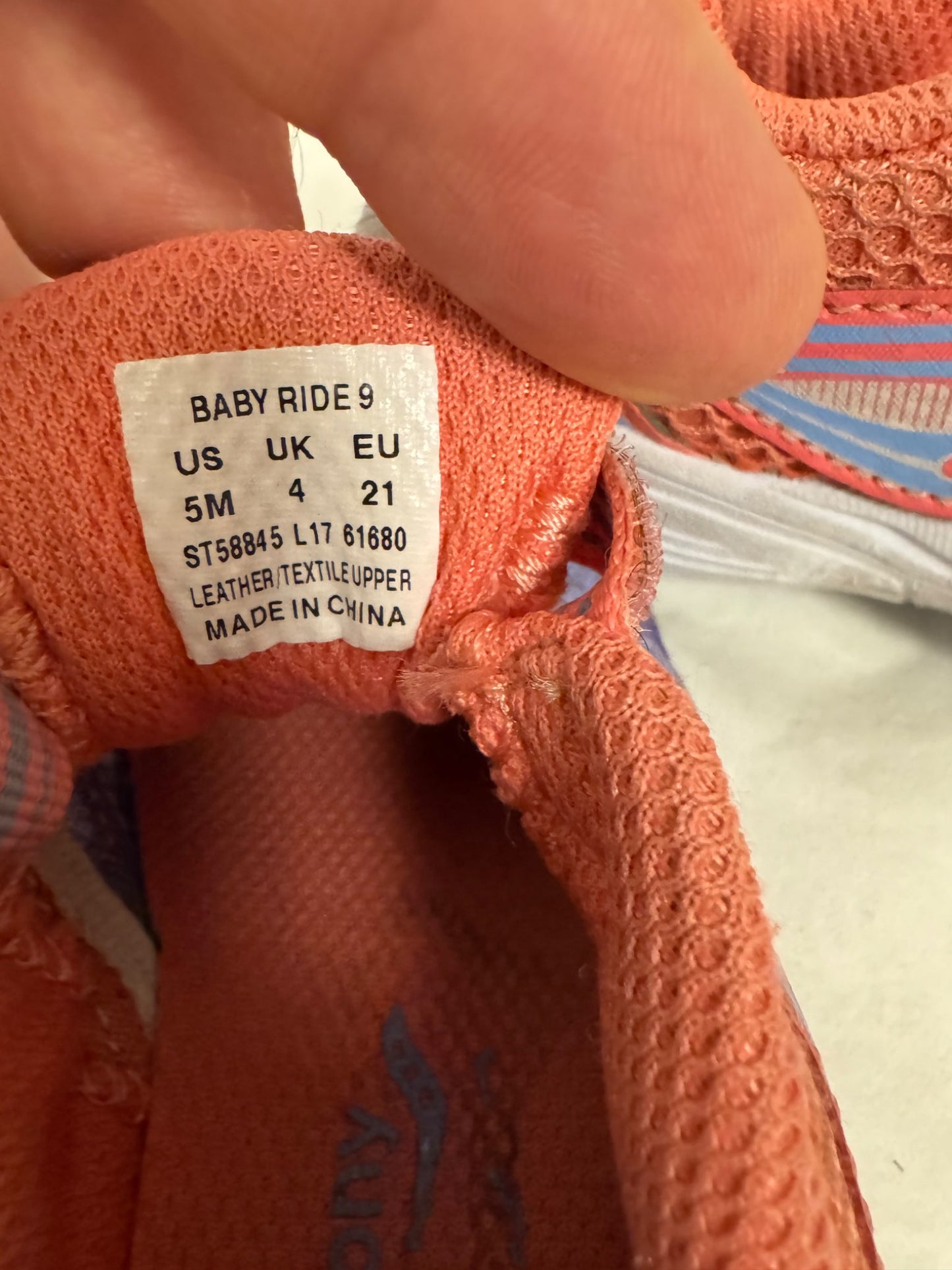 Saucony Baby Runners, Shoes 5 (Walkers:12-24 mth)