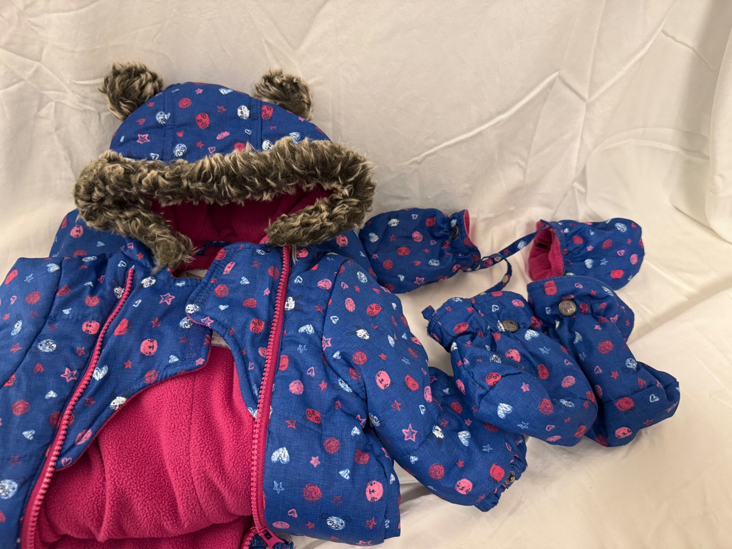 Gusto Winter Baby Snowsuit, Kids 12 Month (9-12M)