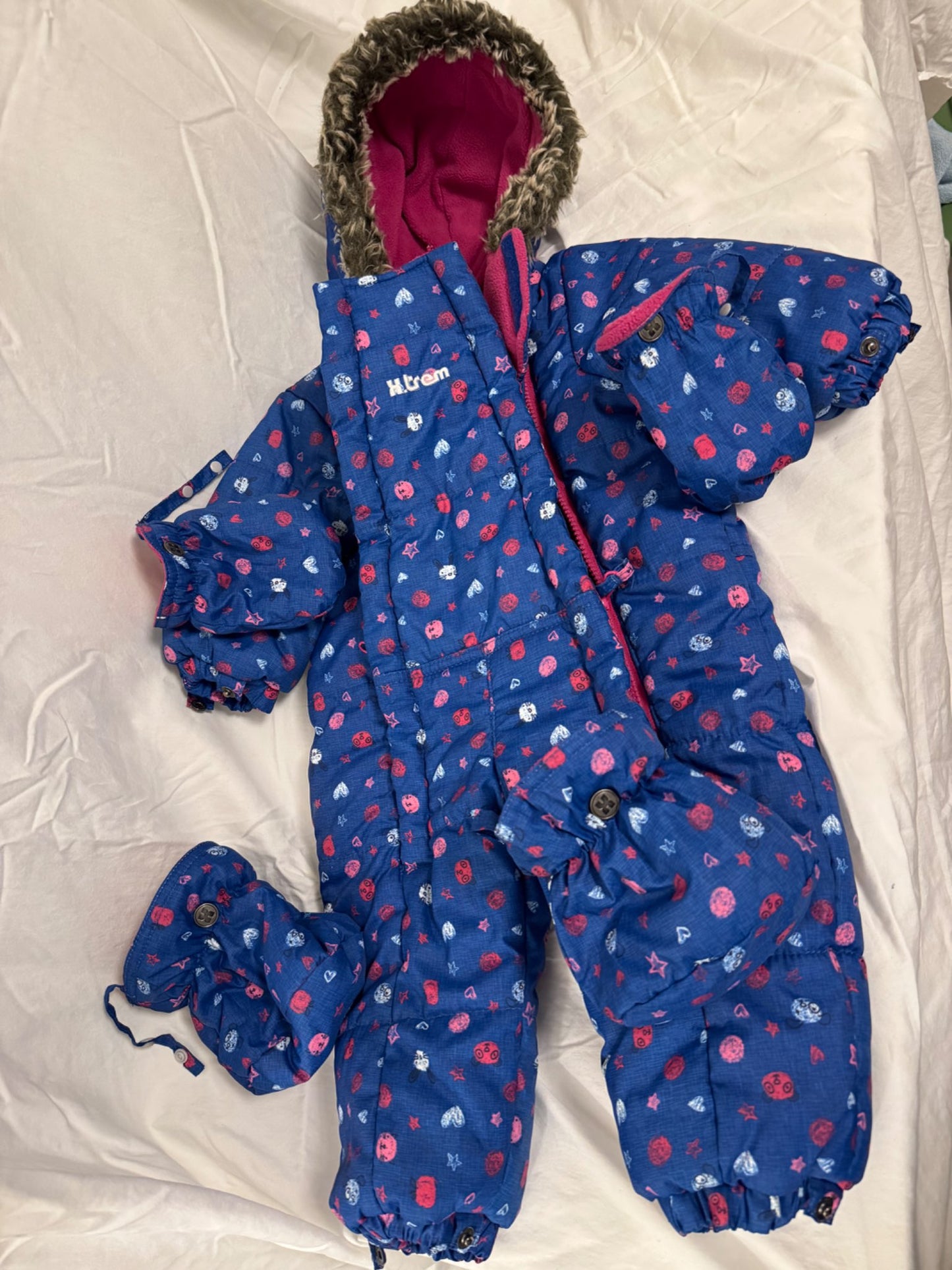 Gusto Winter Baby Snowsuit, Kids 12 Month (9-12M)