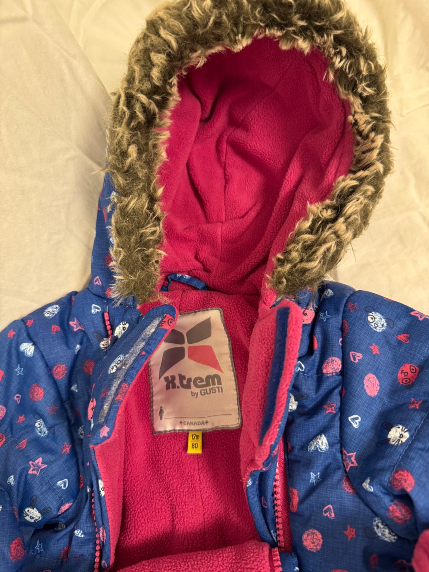 Gusto Winter Baby Snowsuit, Kids 12 Month (9-12M)