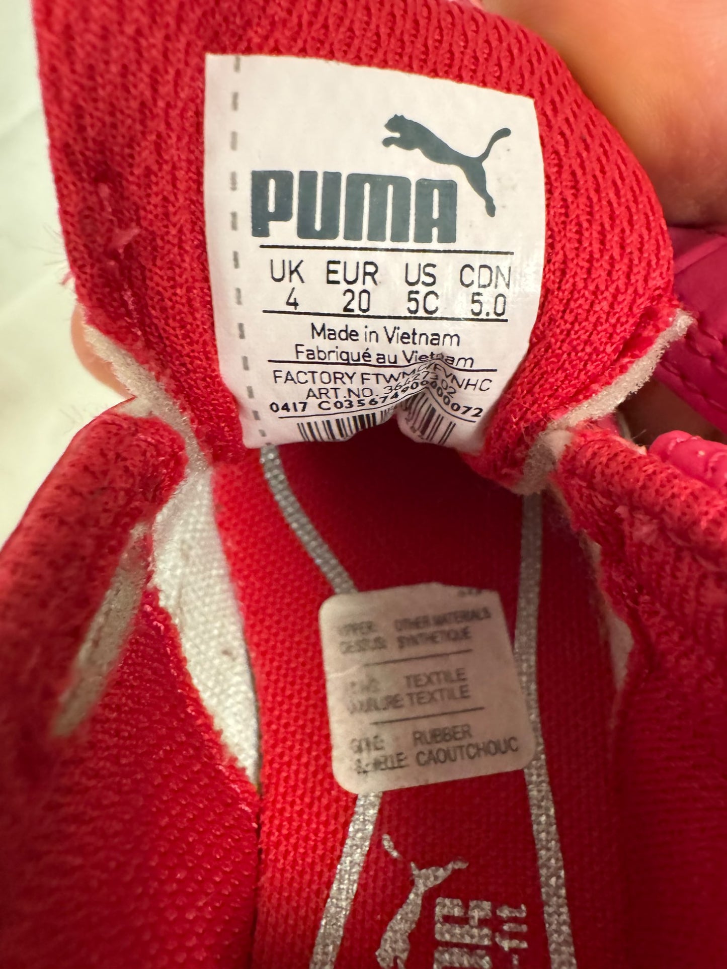 Puma Kinder-Fit Shoes, Shoes 4 (Baby: 0-12 mth)