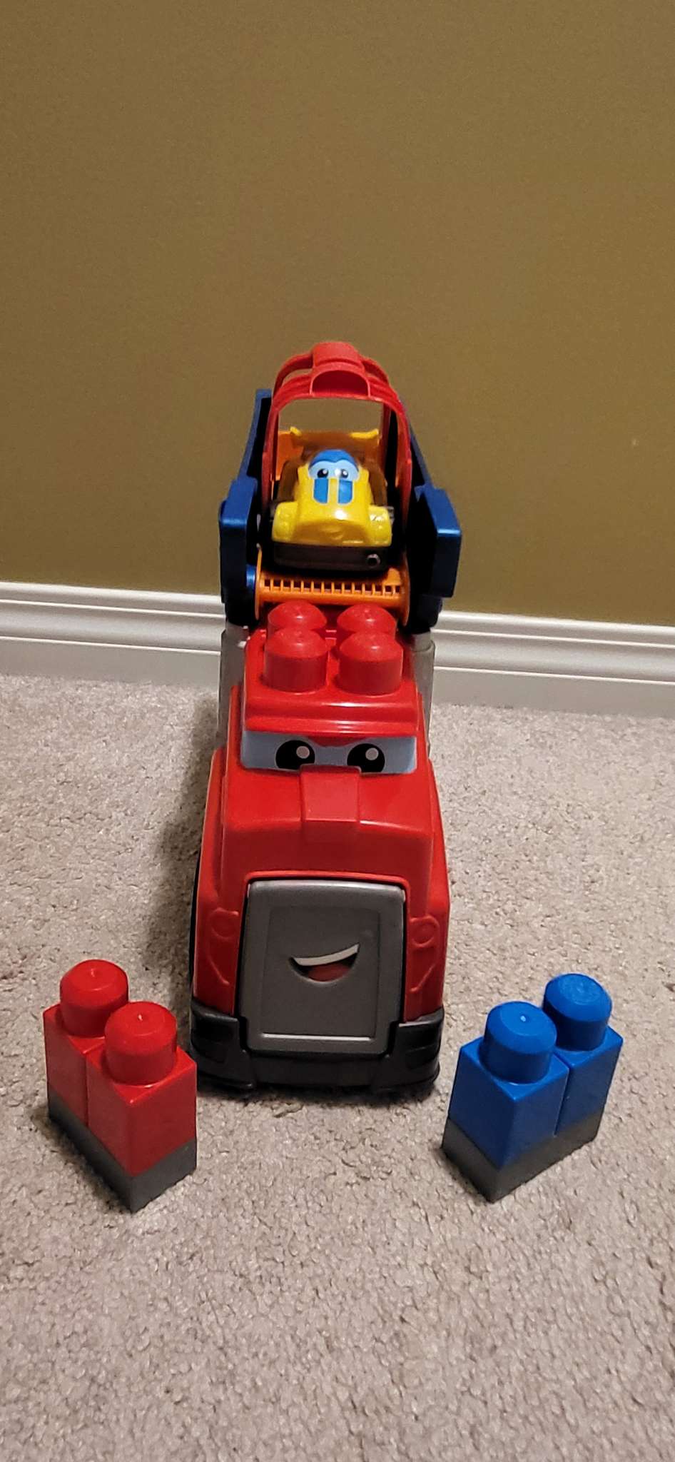Mega Bloks First Builders Fast Tracks Racing Rig