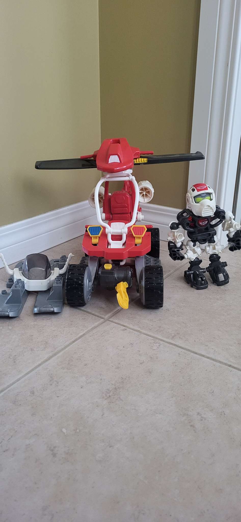 MEGA BLOKS RESCUE TECH SKYRANGER ATV SET