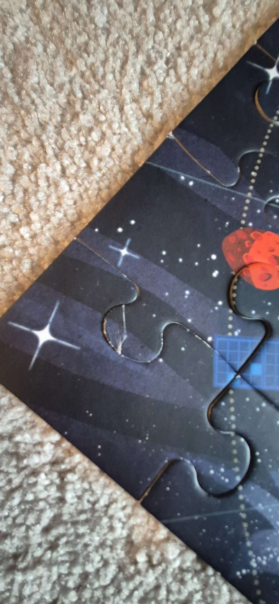 Solar system puzzle