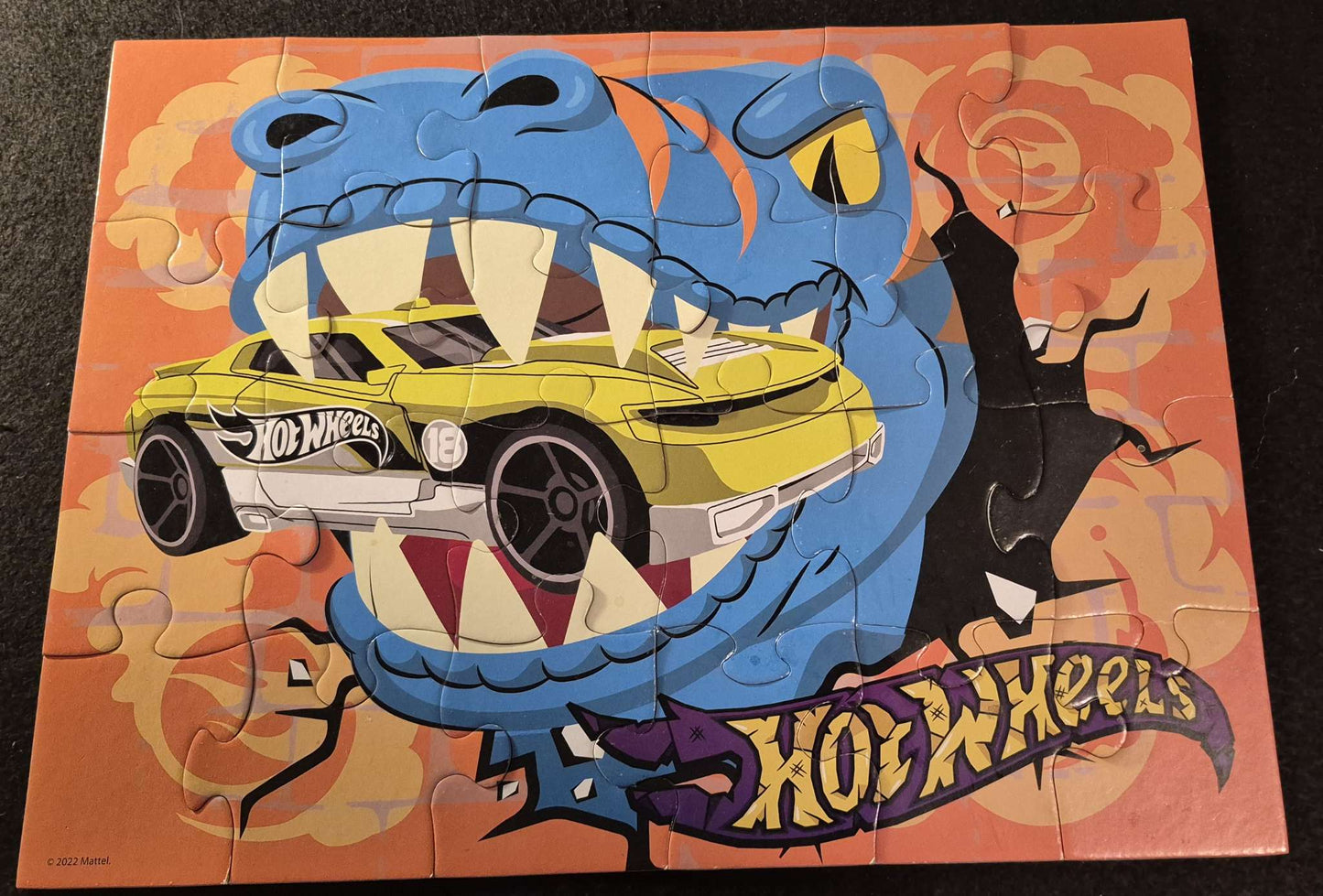 Hot Wheels puzzle