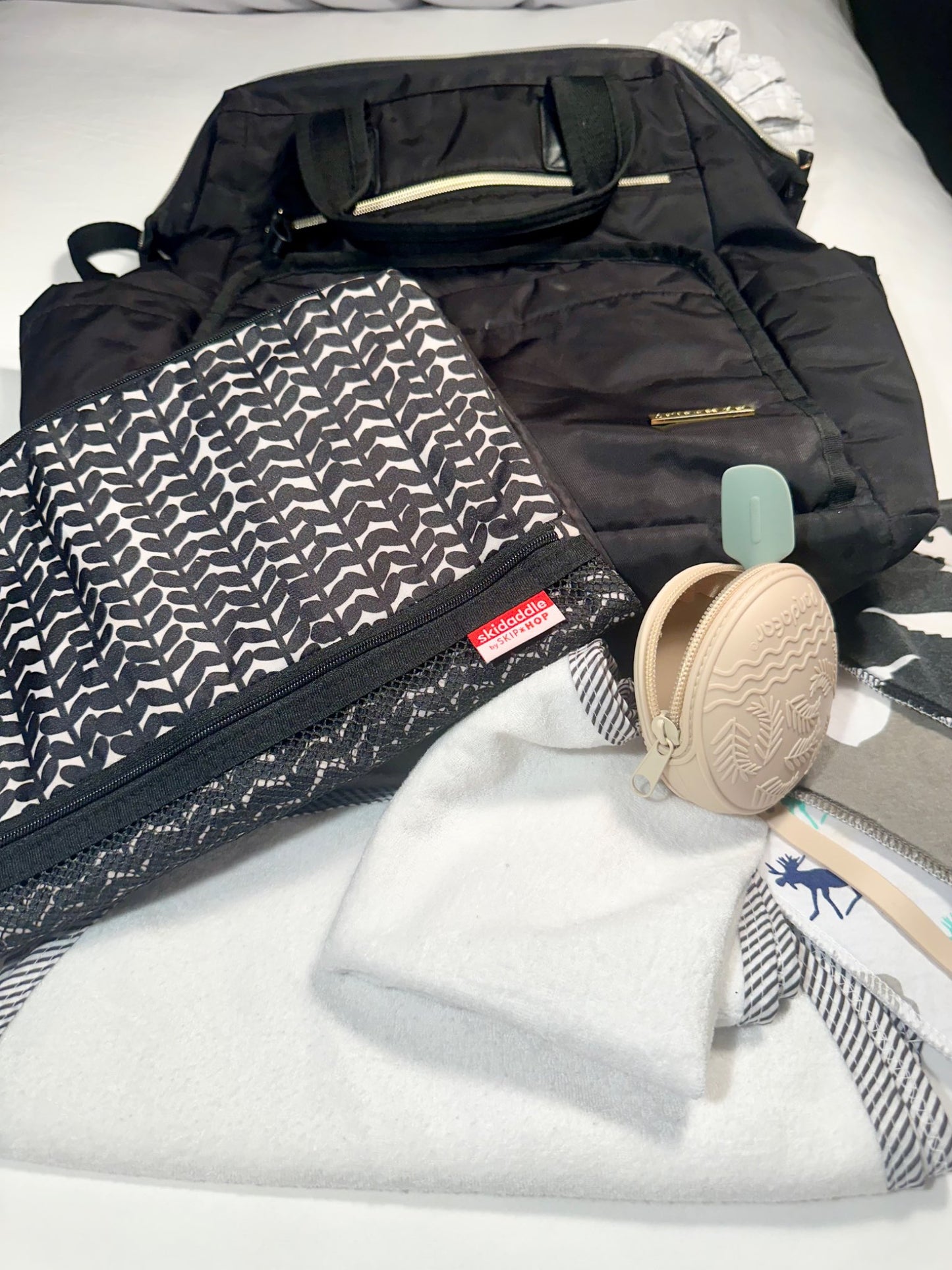 Skip Hop Diaper Bag & Essentials
