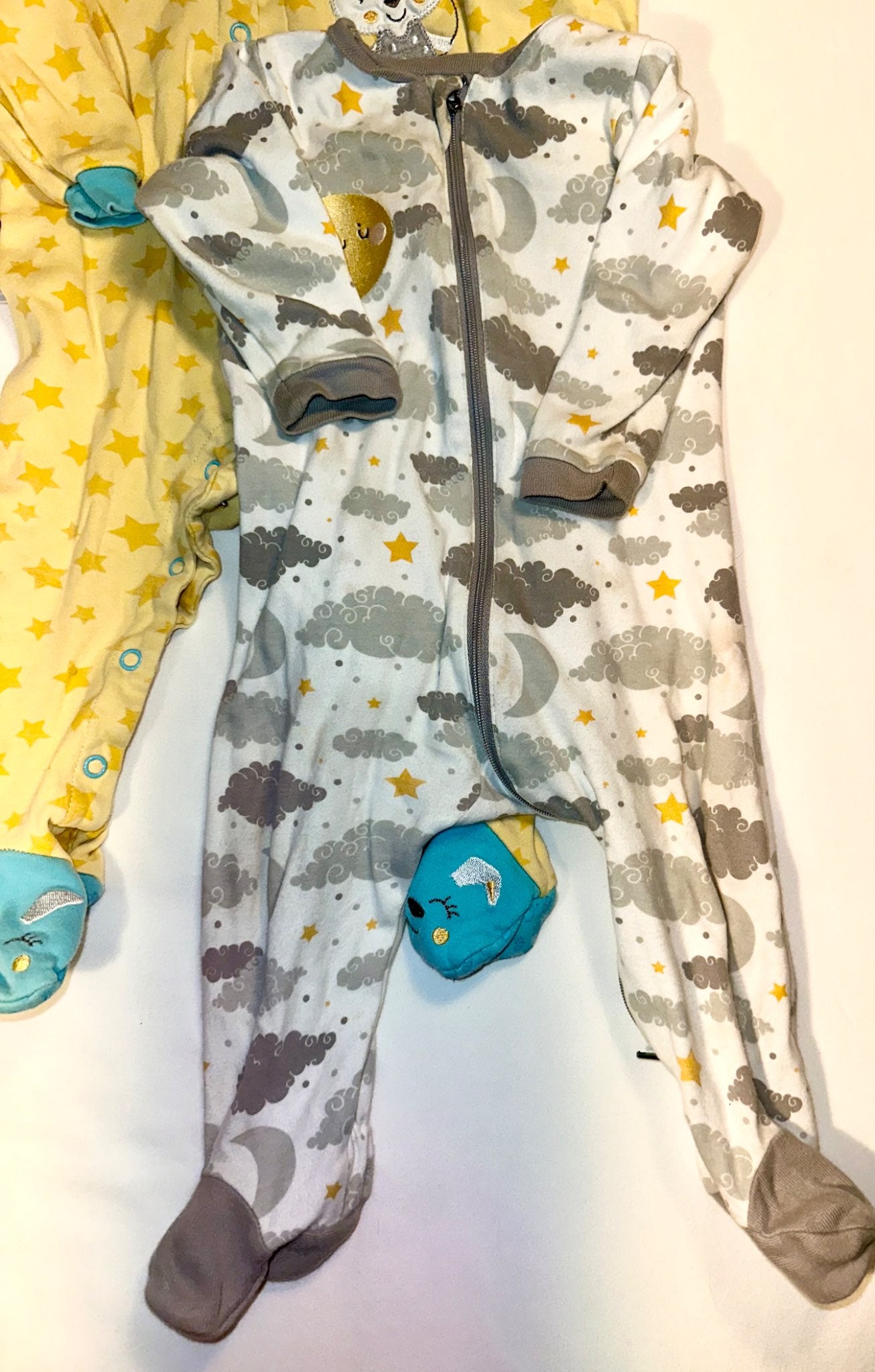 3x Footed Sleepers , Kids 12 Month (9-12M)