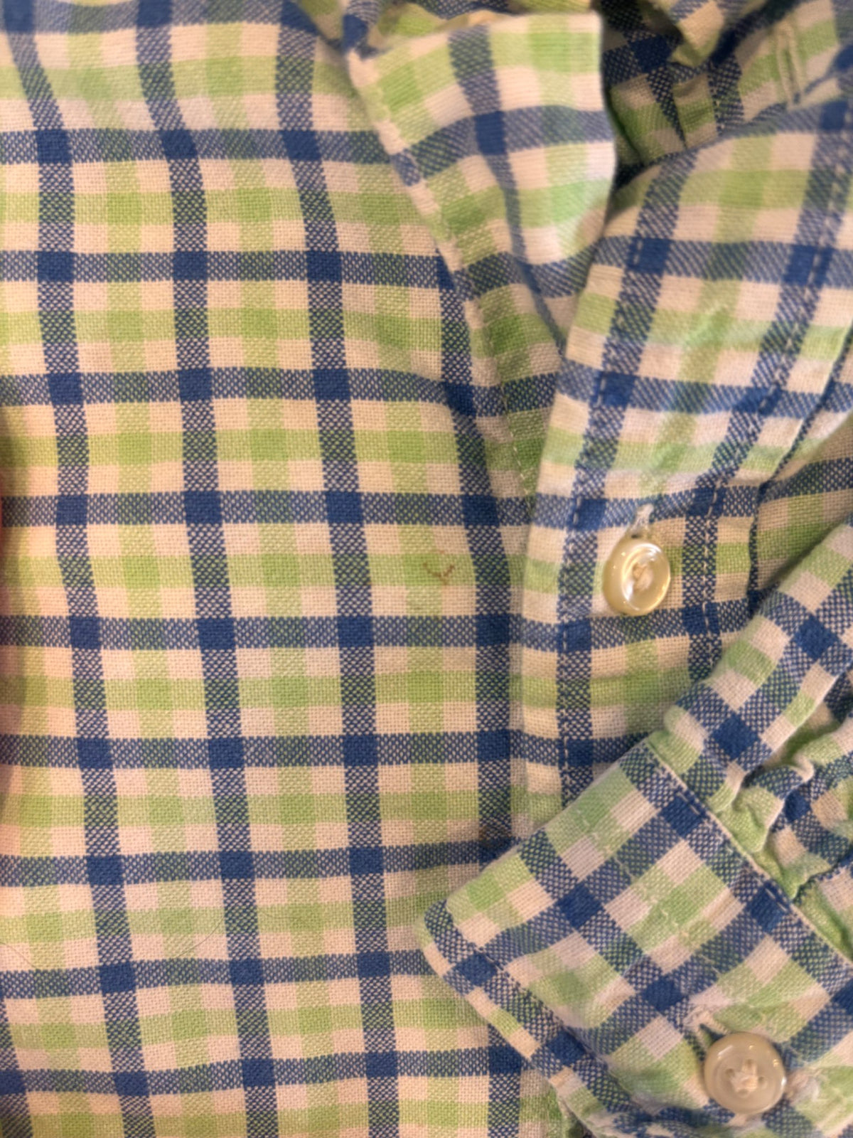 Plaid Green Ralph Lauren Shirt 24 months, Kids 24 Month (18-24M)