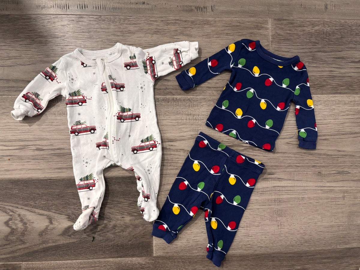 Newborn Christmas Pajamas, Kids 3 Month (0-3M)