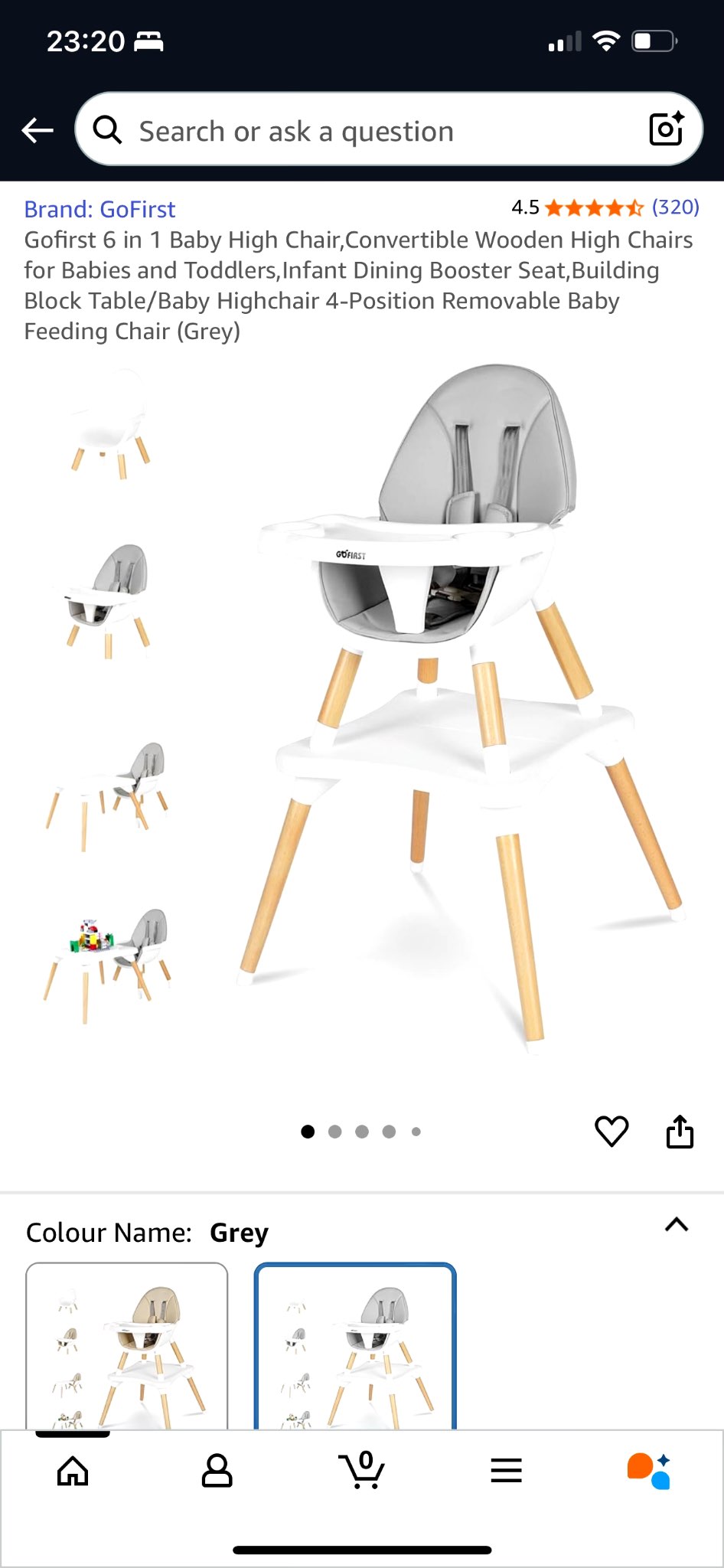 Convertible High Chair