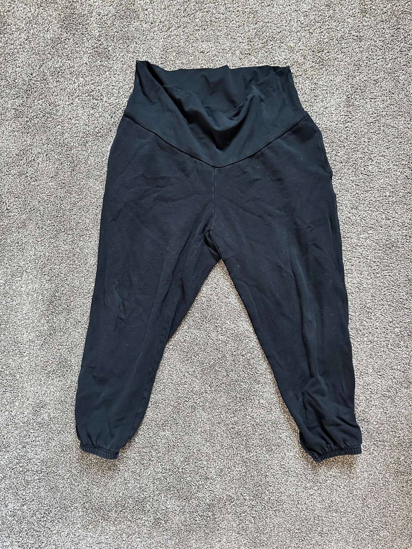 Maternity Rollover-Waist Sweatpants, Maternity L (12-14)