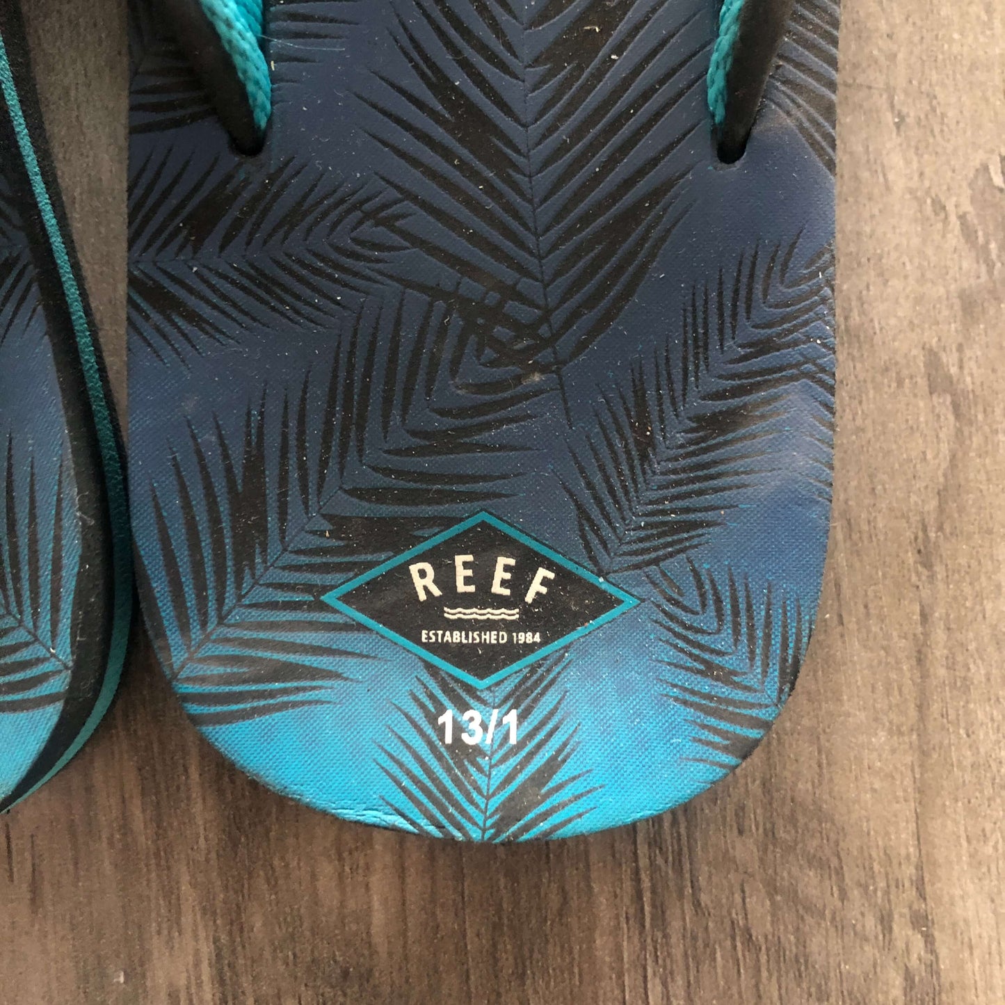Reef flip-flops, Shoes 13.5 (Kids:4-8yr)