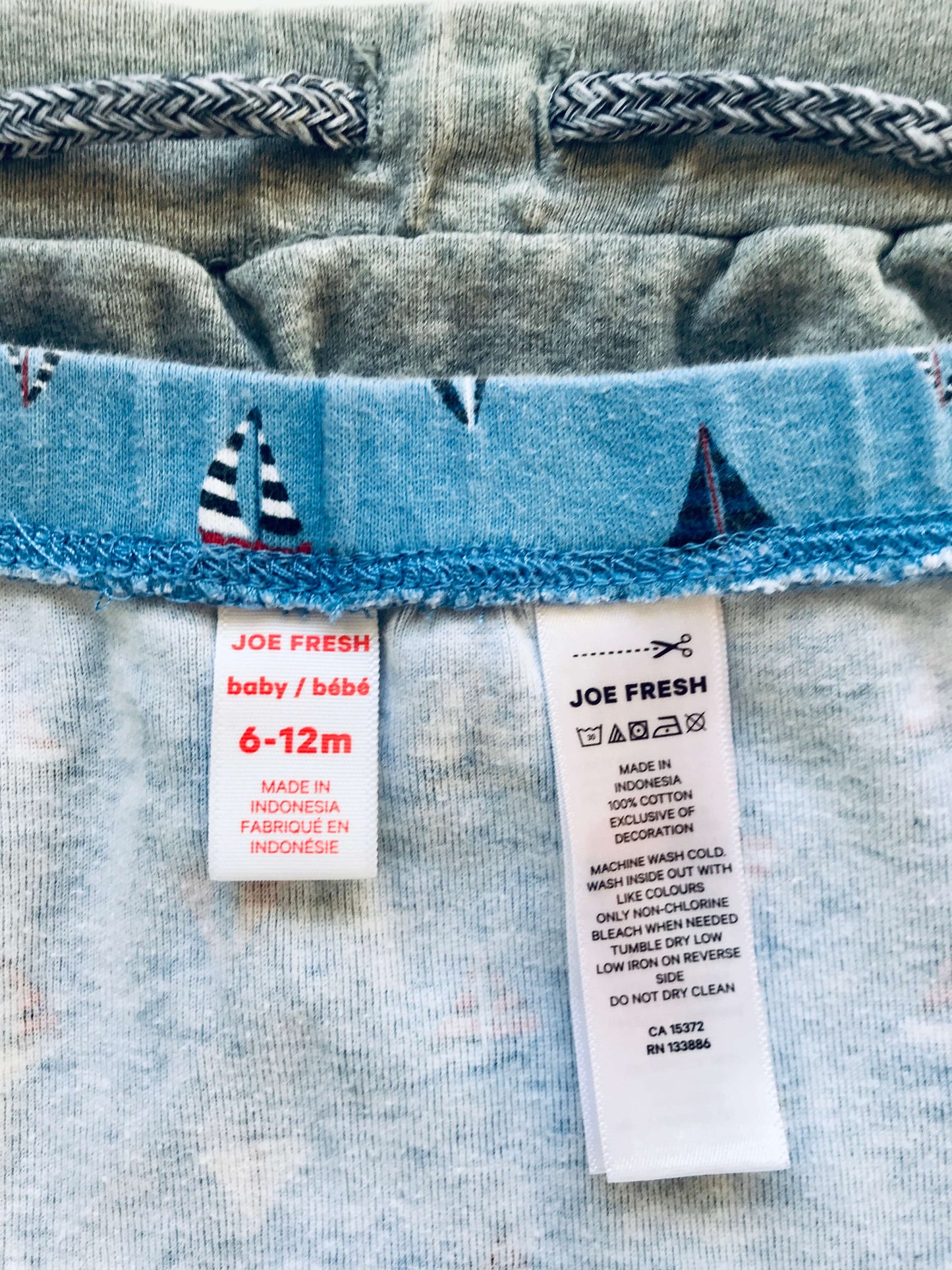 Joe Fresh Harem Pant Bundle, Retails $16, Kids 9 Month (6-9M)