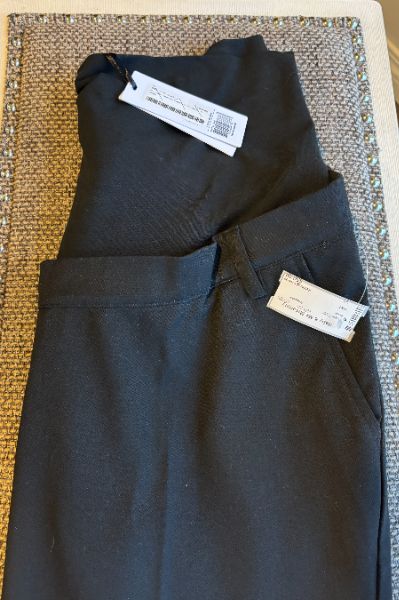 Black Maternity dress pants, Maternity XL (16-18)