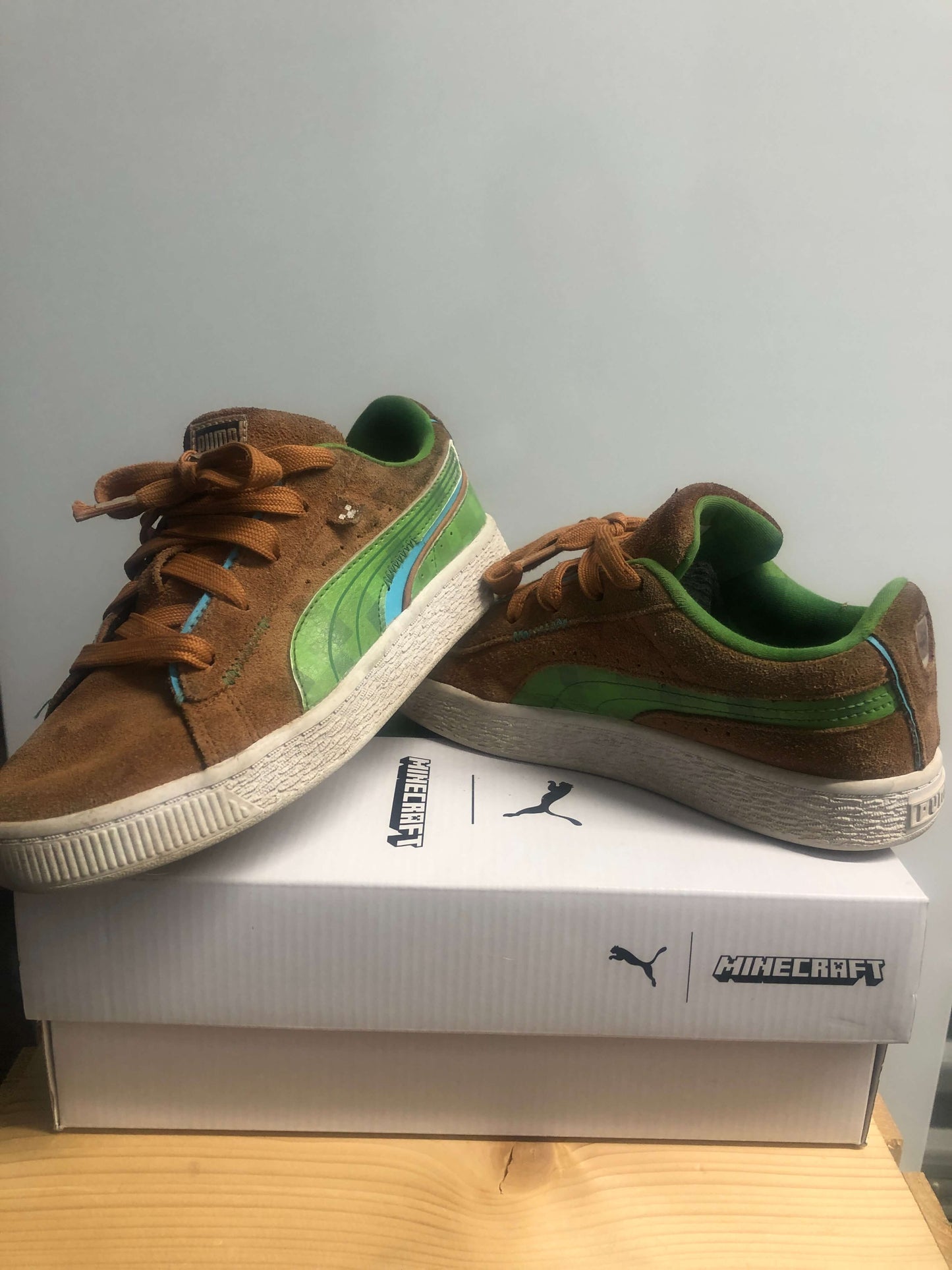 Minecraft x PUMA shoes, Shoes 3 (Kids:4-8yr)
