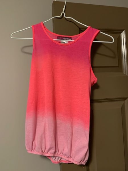 Two pink Tank Tops. Size Medium. Epic Threads, Kids 10