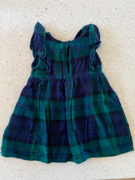 H&M Plaid Dress (12-18m) , Kids 18 Month (12-18M)